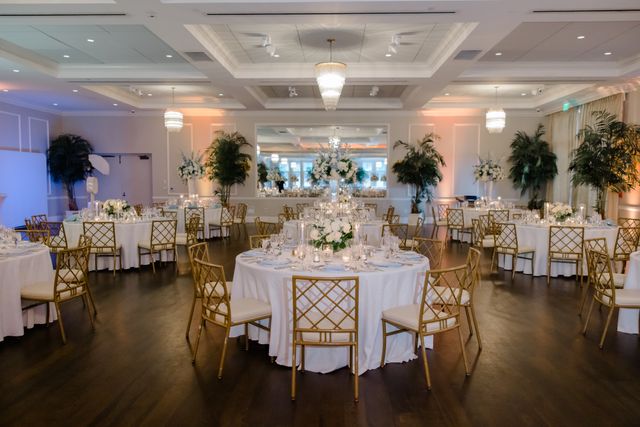Featured photo from Take In This Coastal Wedding with Soft Blue-and-White Arrangements at Pelican Club Jupiter