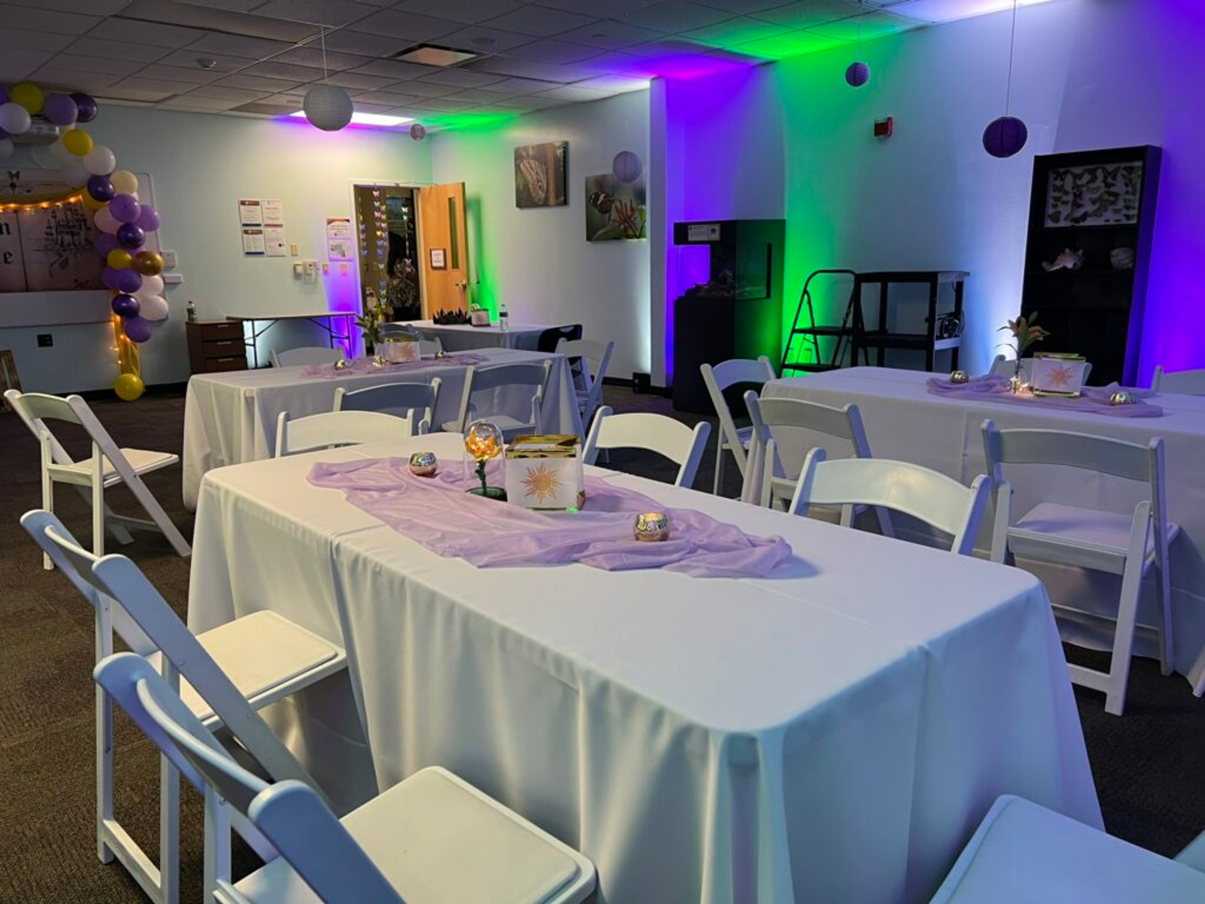 Monarch Hall, an event space at Butterfly Pavilion