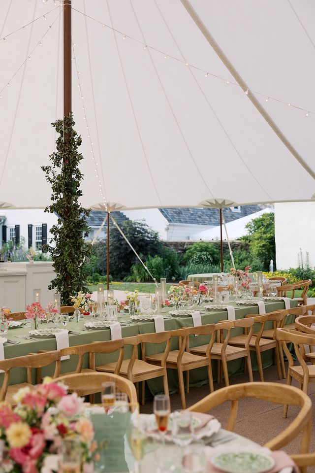 Featured photo from A Romantic Garden Soirée Tented Wedding