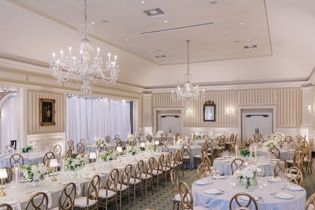 Featured photo from Discover This Wedding with Custom Green-and-White Styling at Old Warson Kitchen