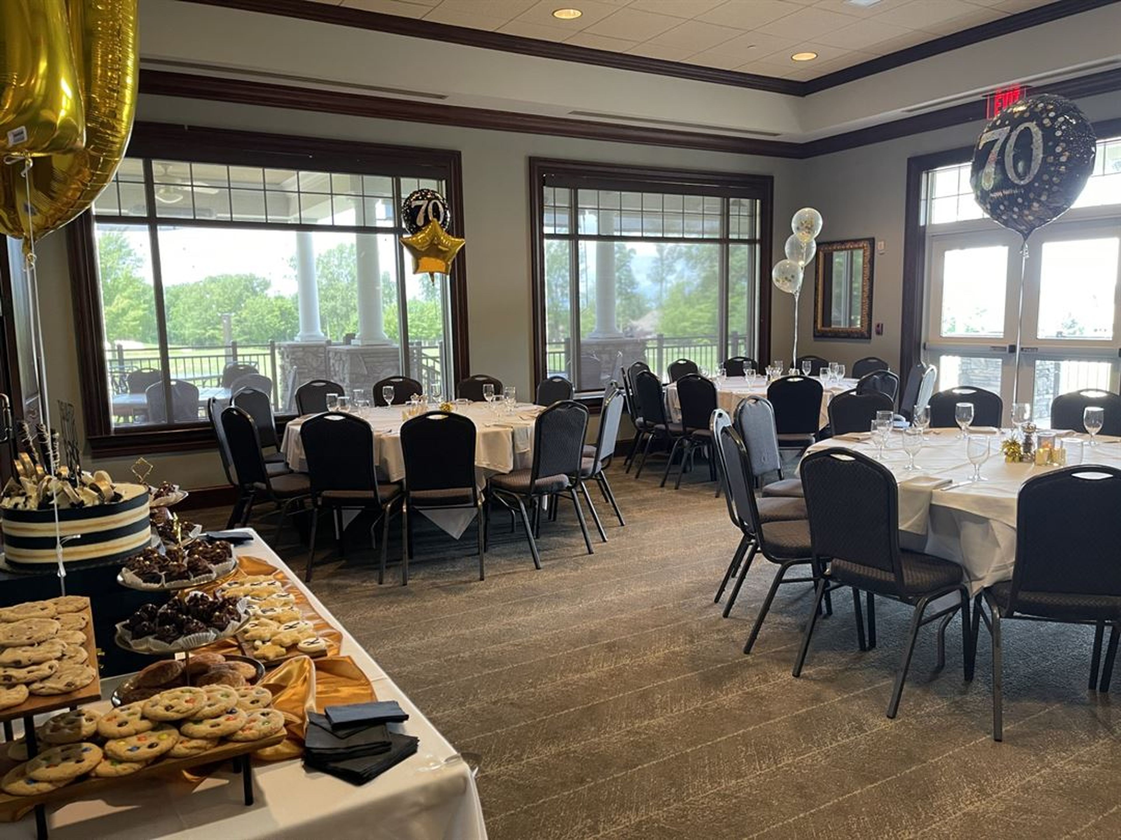 Private Party Area, an event space at Quail Hollow Country Club