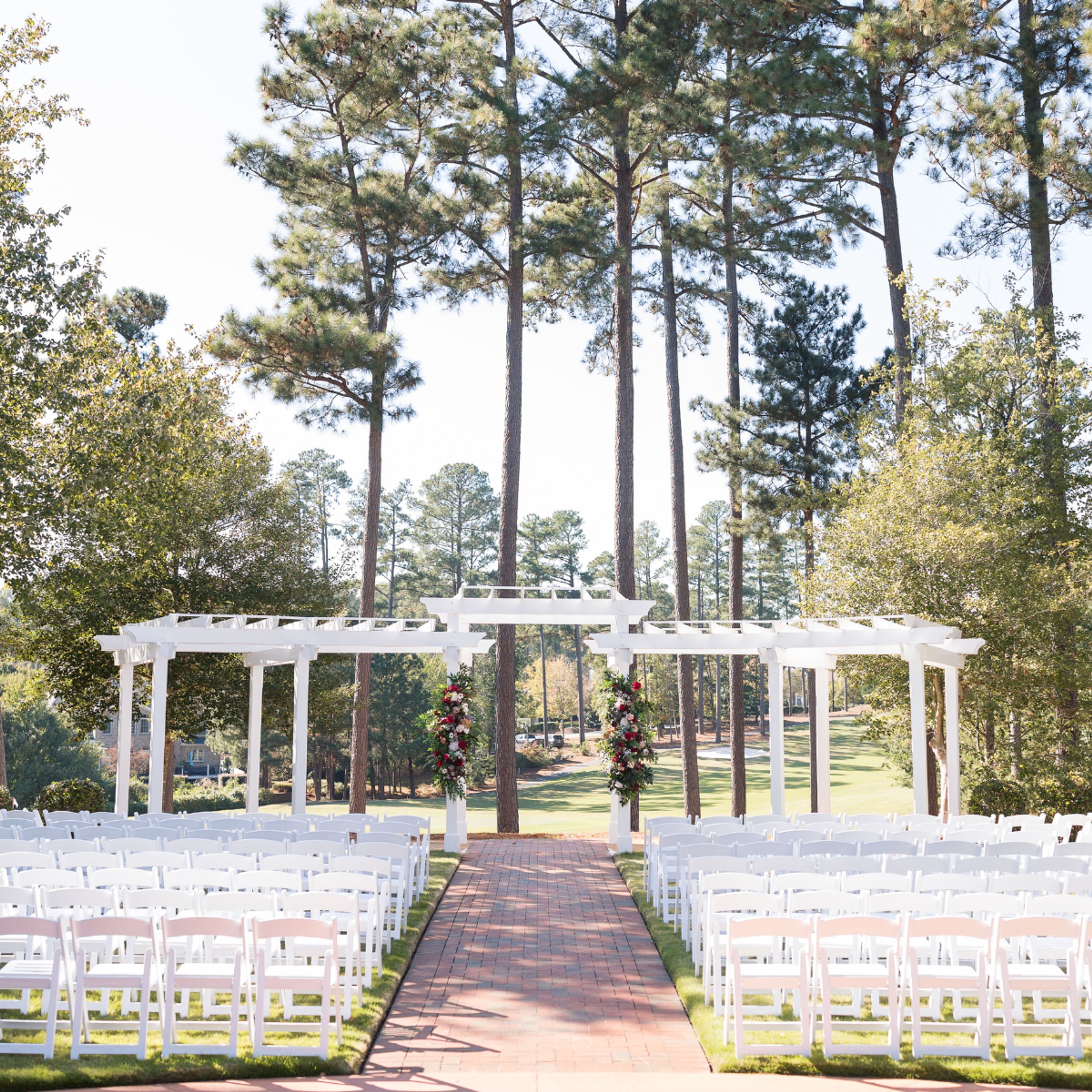Jasmine Court, an event space at Brier Creek Country Club