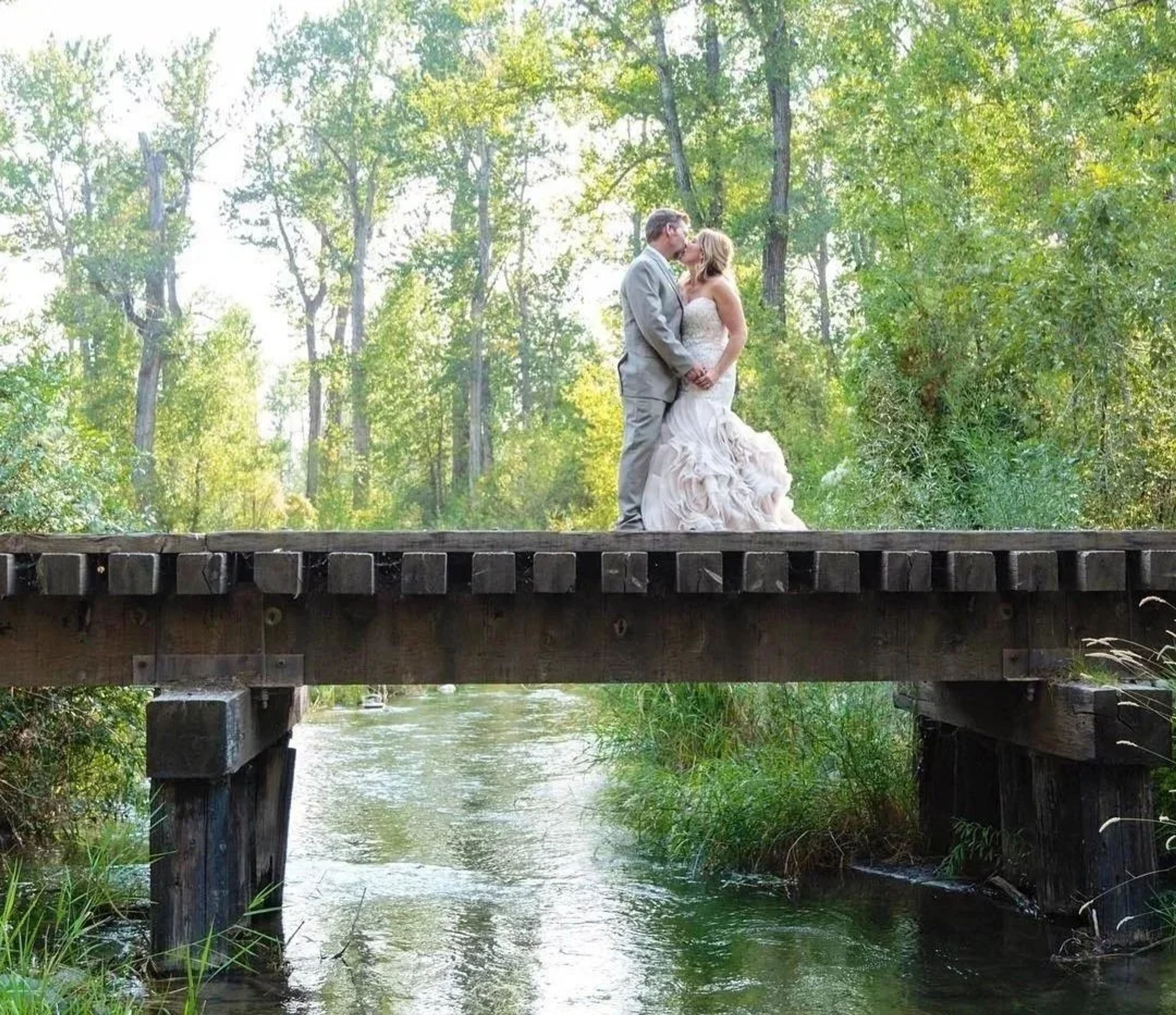 Creekside Venue, an event space at Gallatin River Hideaway - Creekside Pavilions