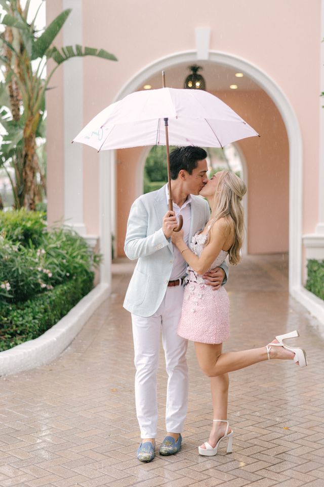 Featured photo from A Rain-Kissed Welcome at the Pink Paradise