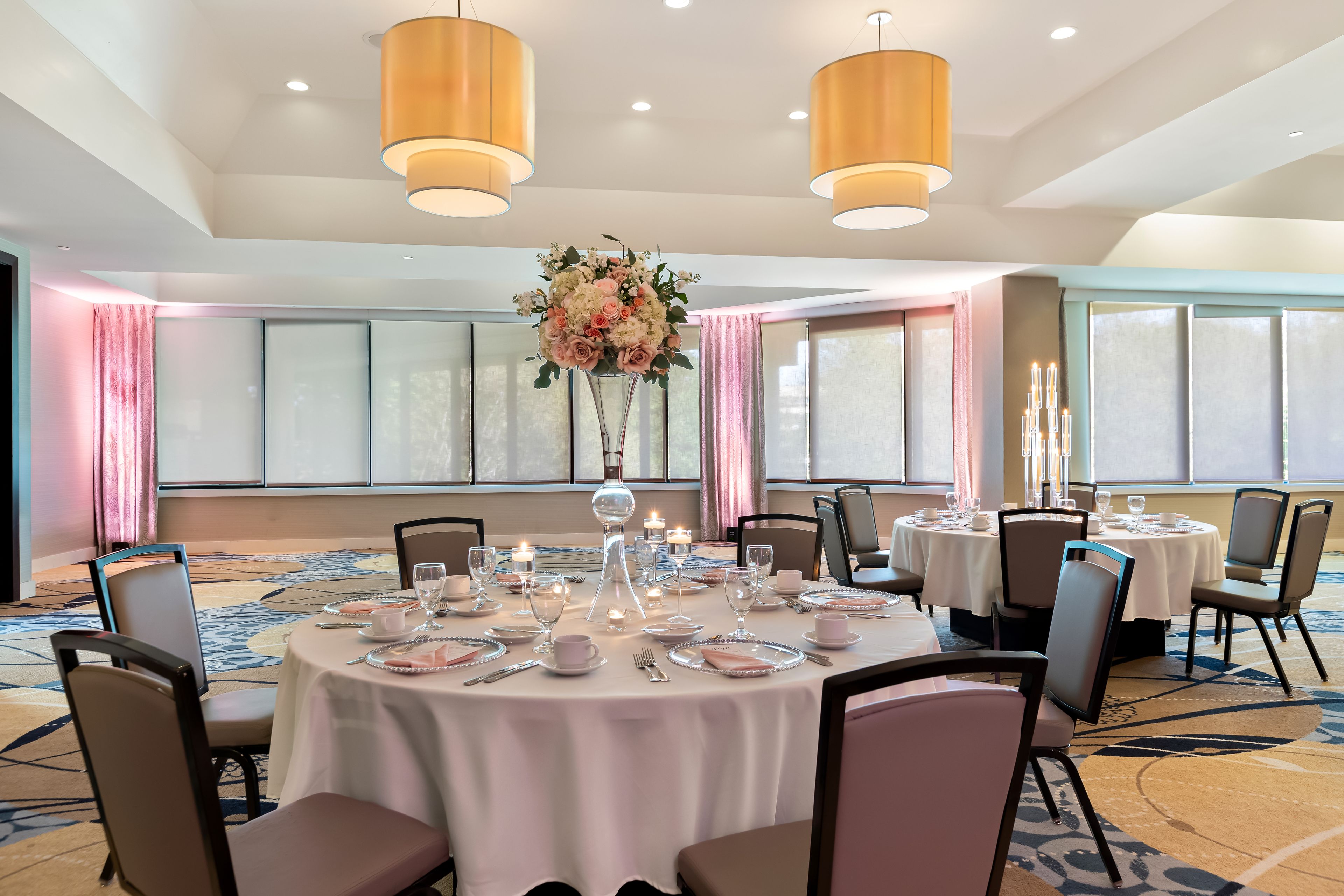 Lakeside Terrace Ballroom, an event space at Crowne Plaza Princeton Conference Center