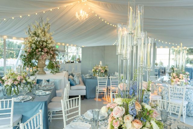 Featured photo from Revel in This Garden Wedding at Adams Estate with a Draped Tent Reception and Pastel Tablescapes