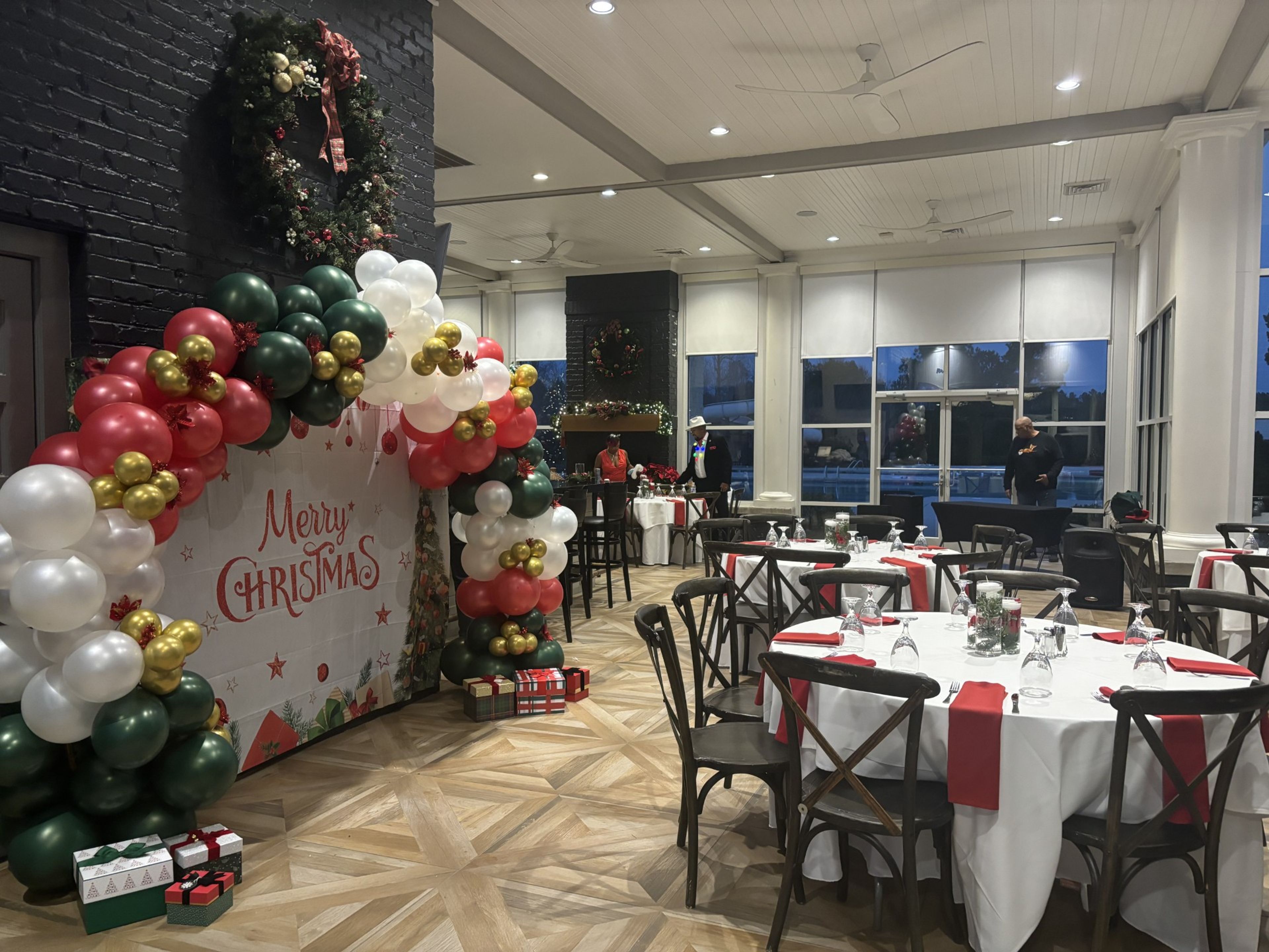 The Golden Oak, an event space at The Club at 12 Oaks