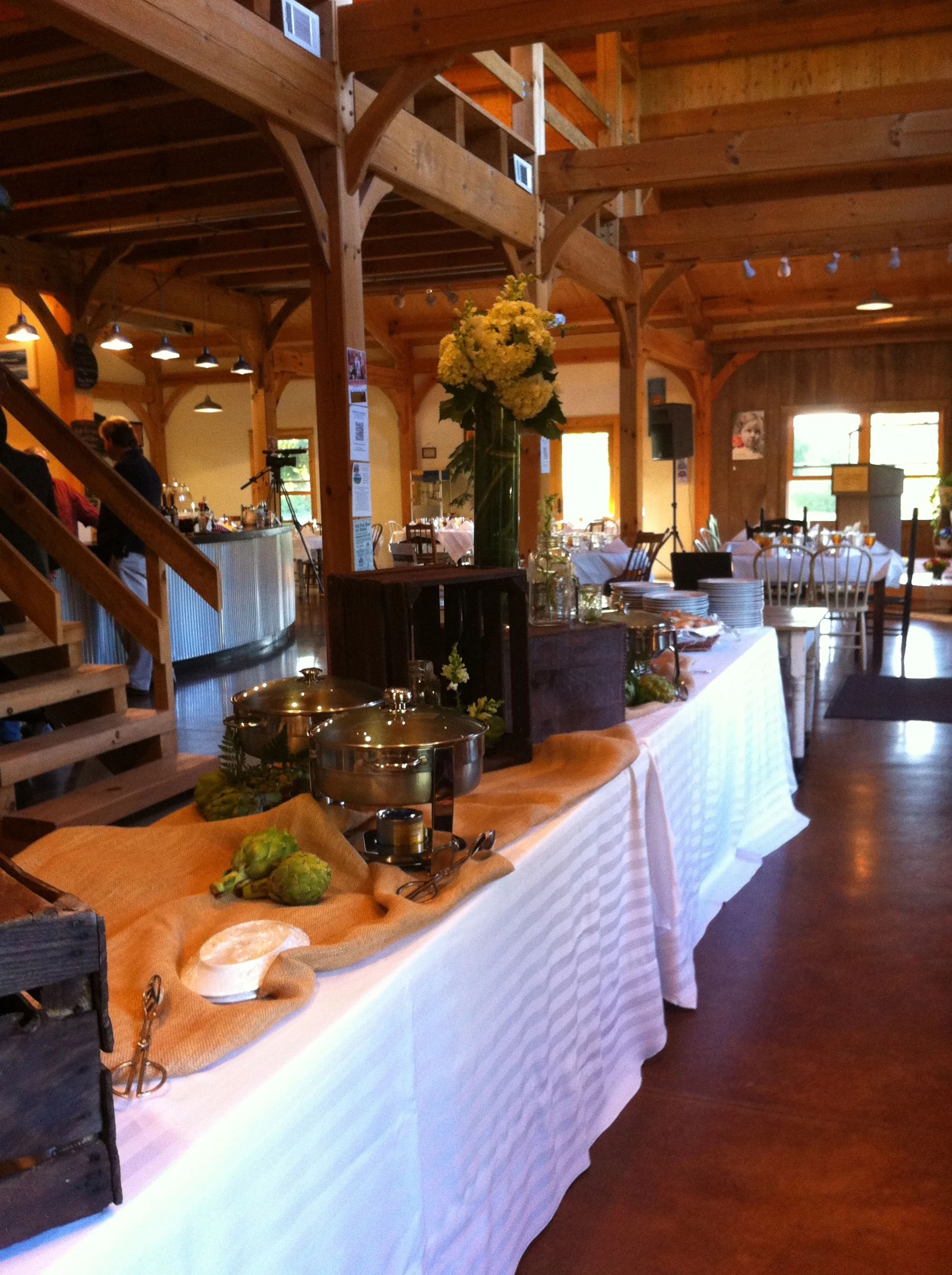 Tasting Room, an event space at Sleepy Creek Vineyards