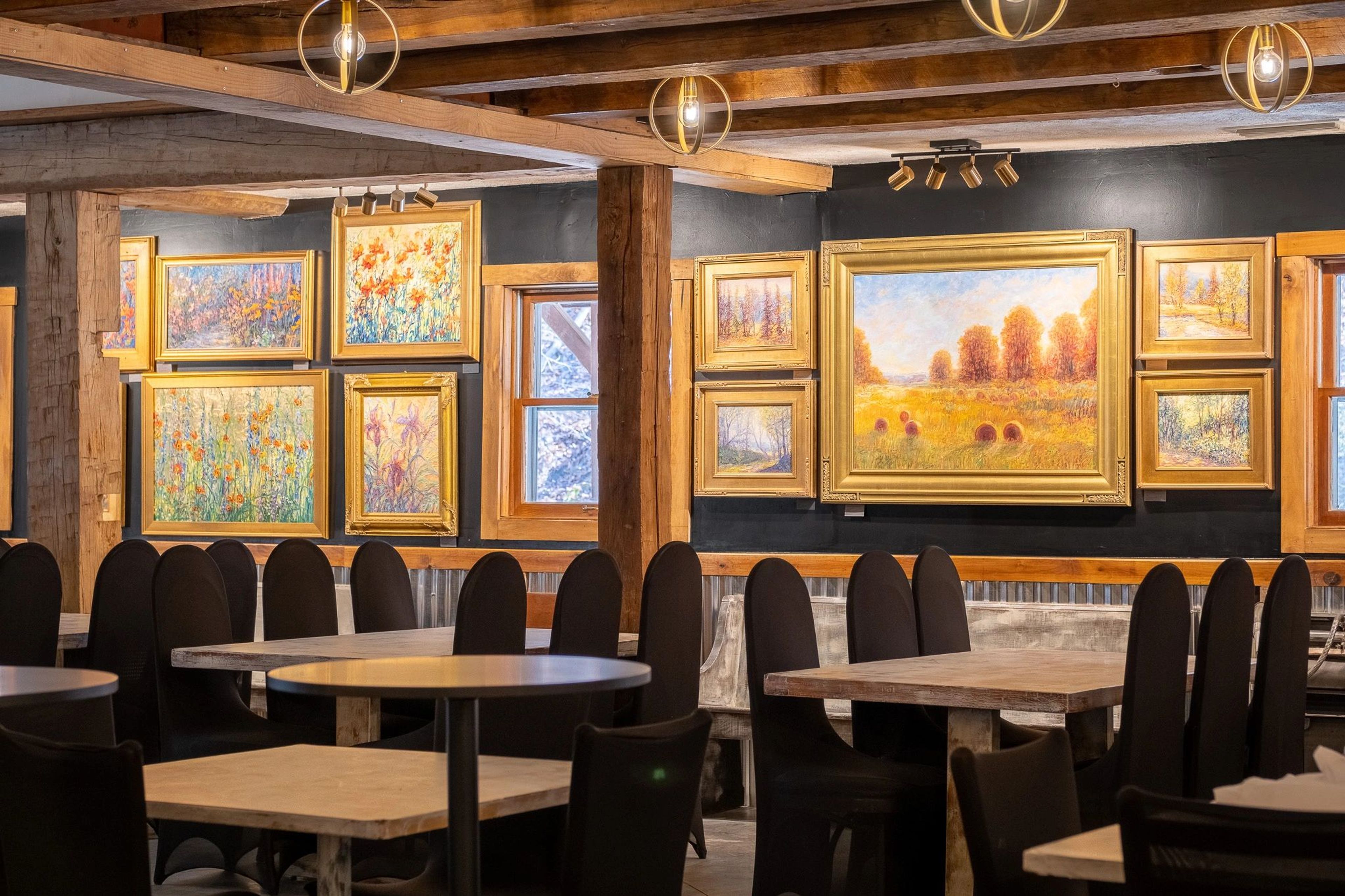 The Gallery, an event space at eXplore Brown County at Valley Branch Retreat