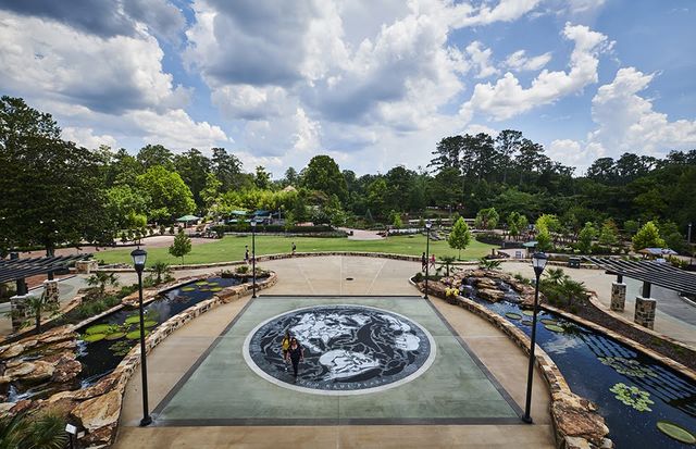 Featured photo from Hugh Kaul Plaza