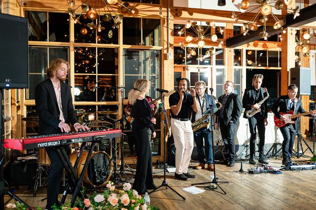 Featured photo from Turn Up the Energy at this High West Distillery Celebration with a Show-Stopping Band