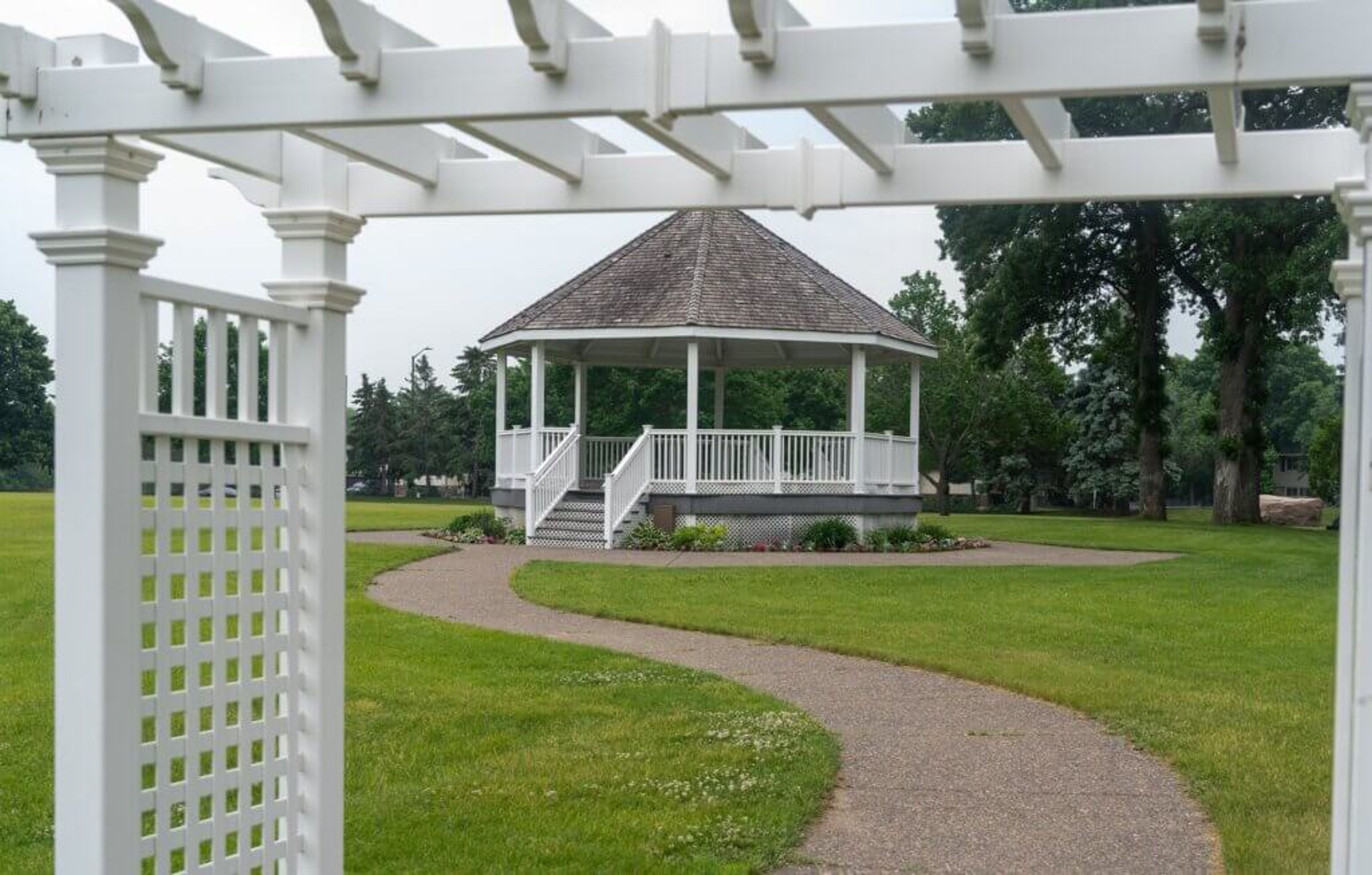 Gazebo, an event space at Brooklyn Park Community Activity Center