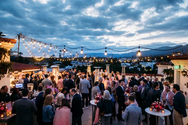Featured photo from Savor This Rooftop Corporate Dinner with City and Shoreline Views at Canary Hotel