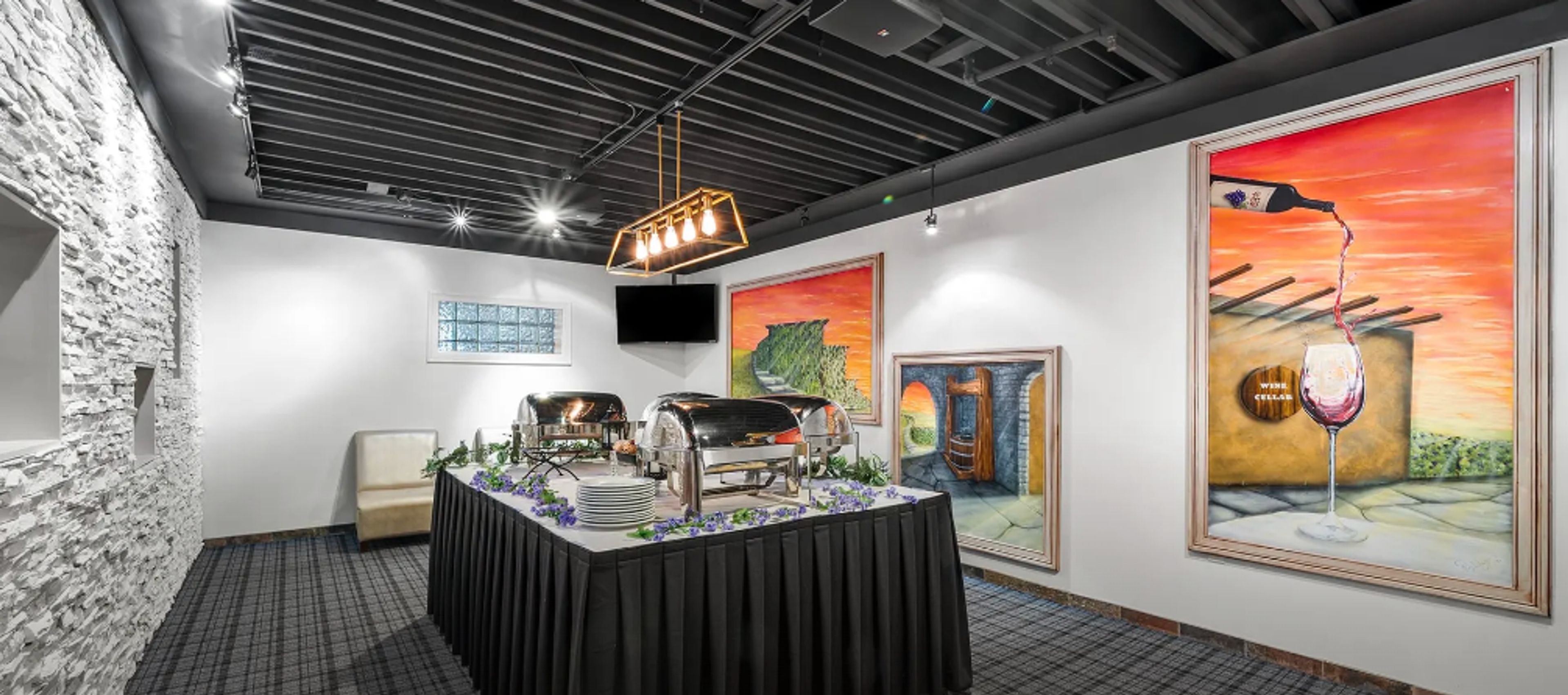 The Wine Cellar, an event space at The Crown Tavern