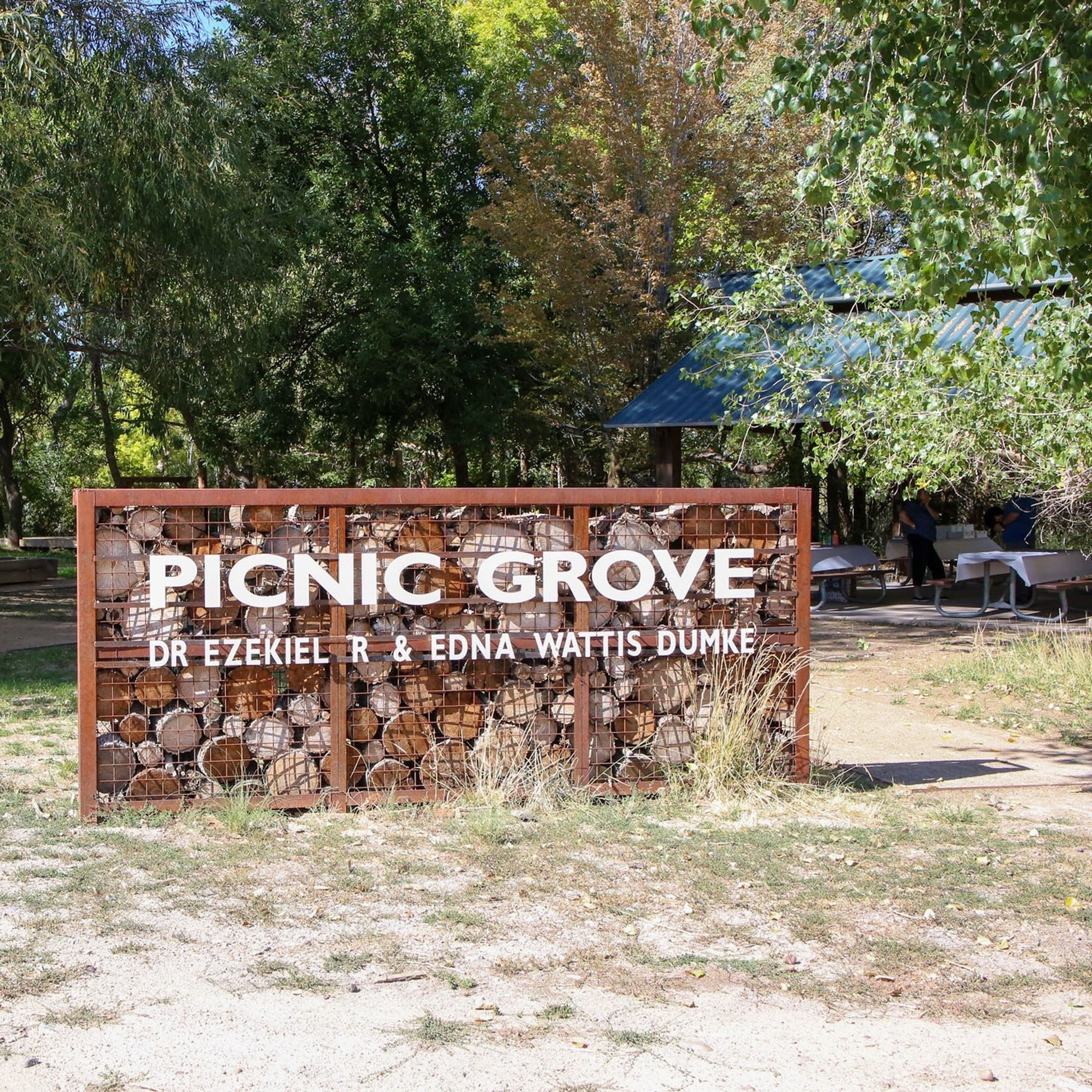 Picnic Grove, an event space at The Ogden Nature Center