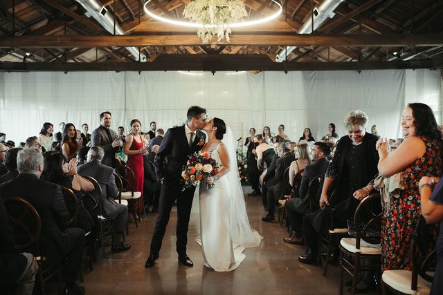 Featured photo from Celebrate This Charming Wedding at The Wire Event Center