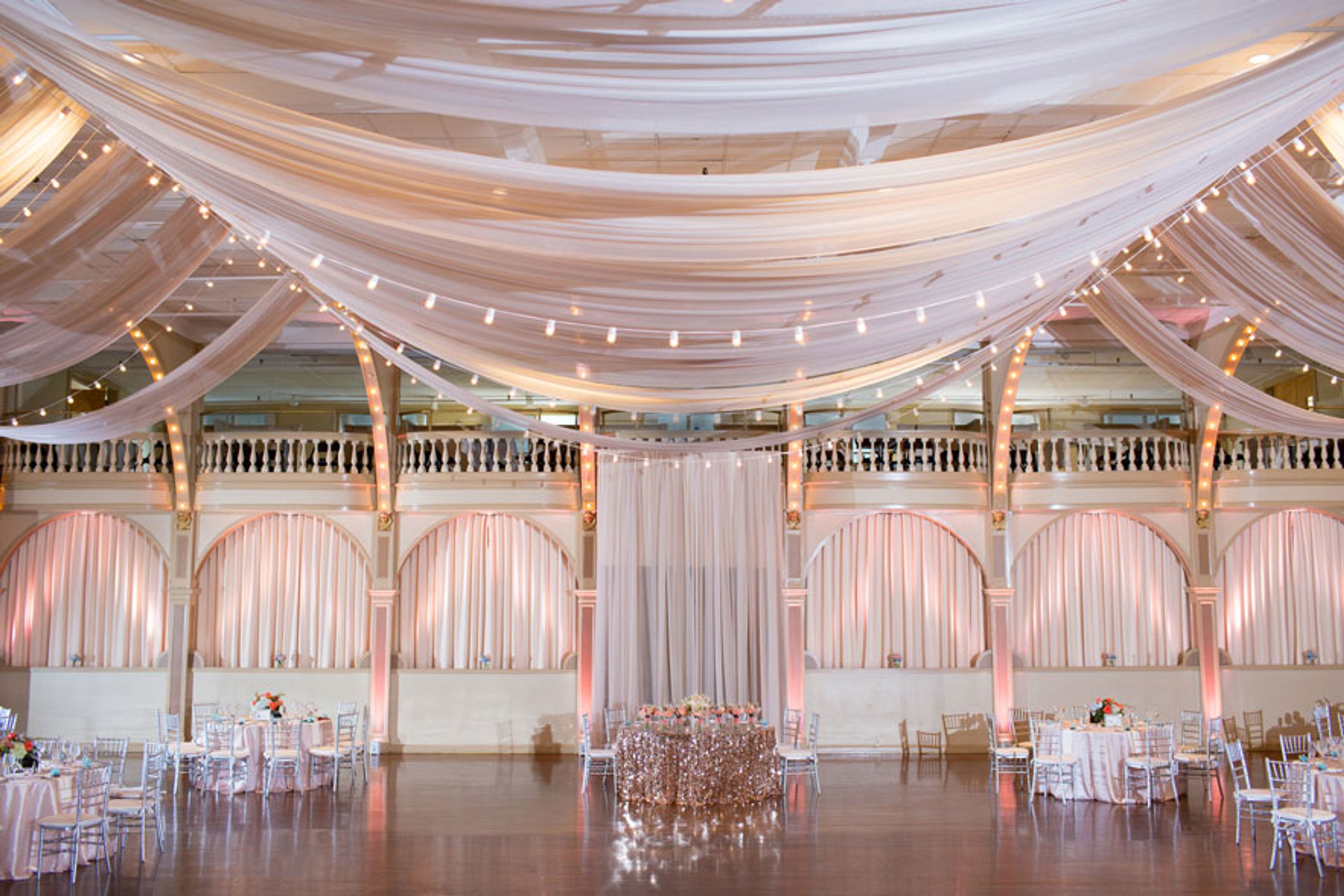 The Rhodes Ballroom, an event space at Rhodes on the Pawtuxet
