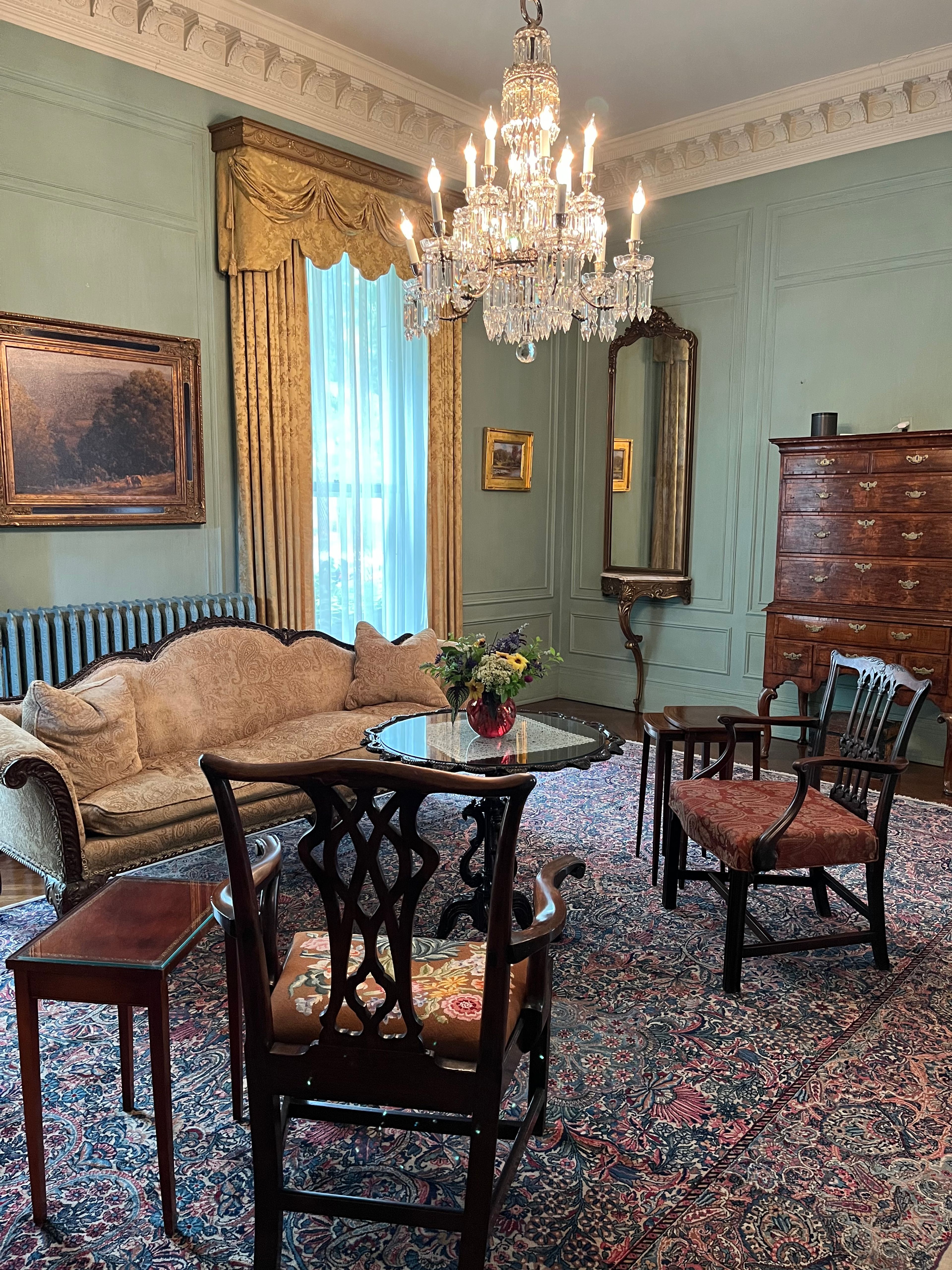 First Floor, an event space at The Inn at Irwin Gardens