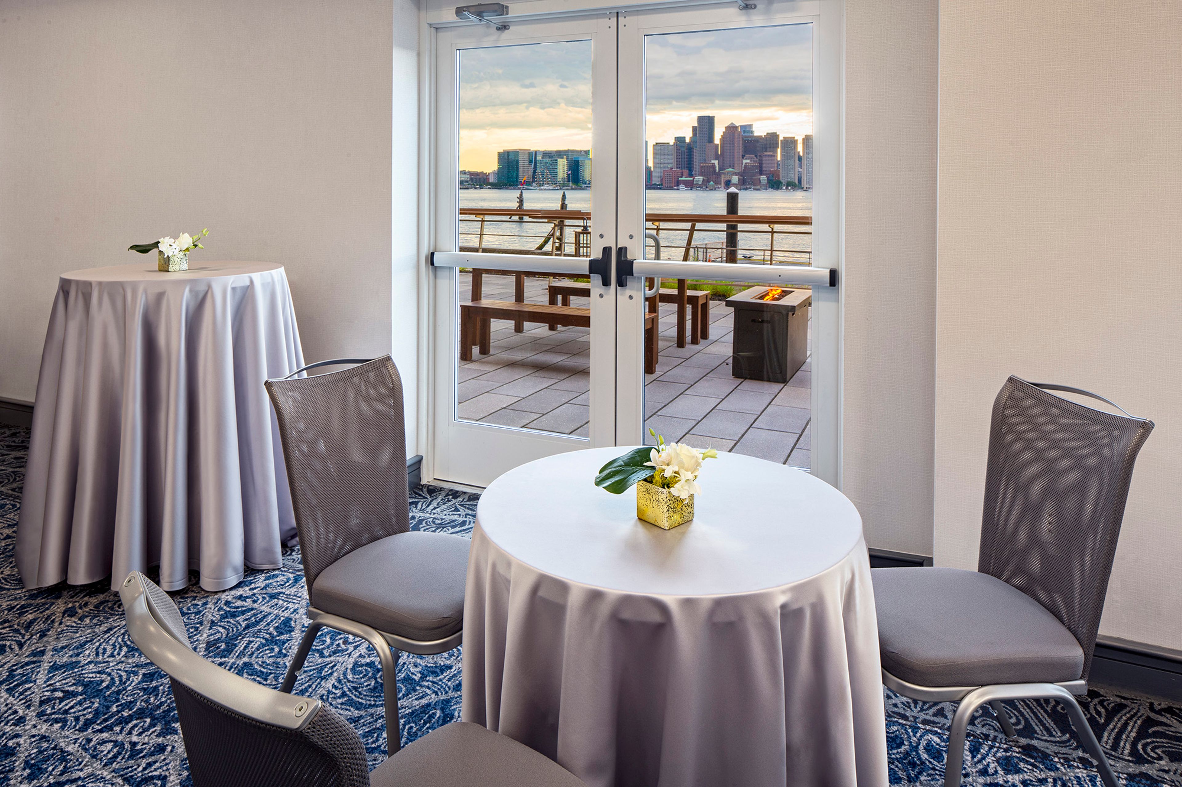 Aquitania, an event space at Hyatt Regency Boston Harbor