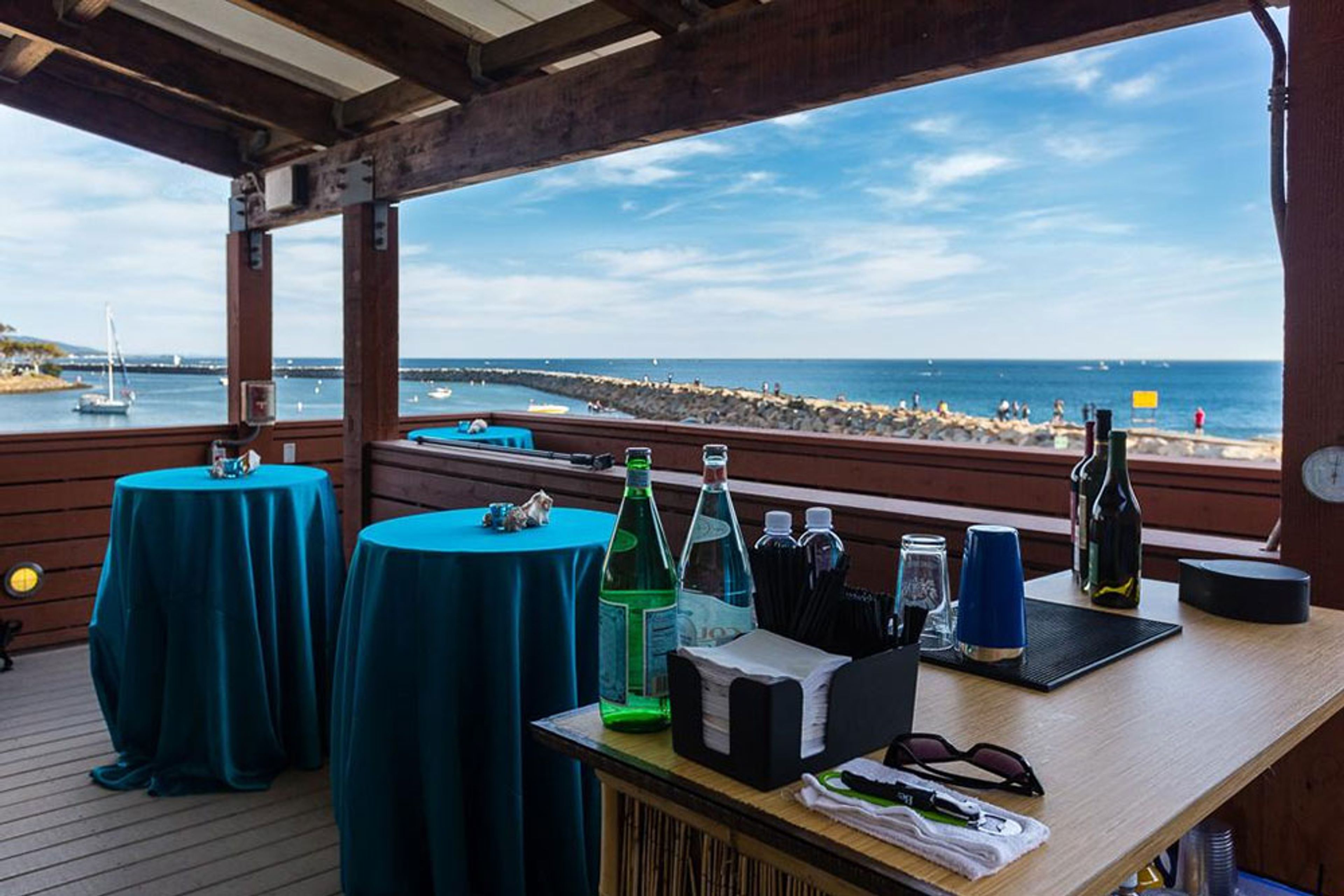 Surf Deck, an event space at Ocean Institute