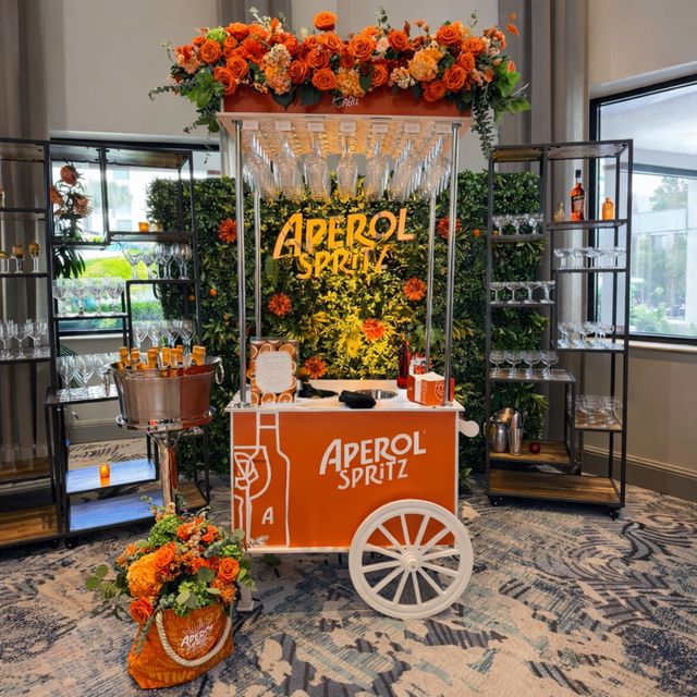 Featured photo from Aperol Spritz Event Theme