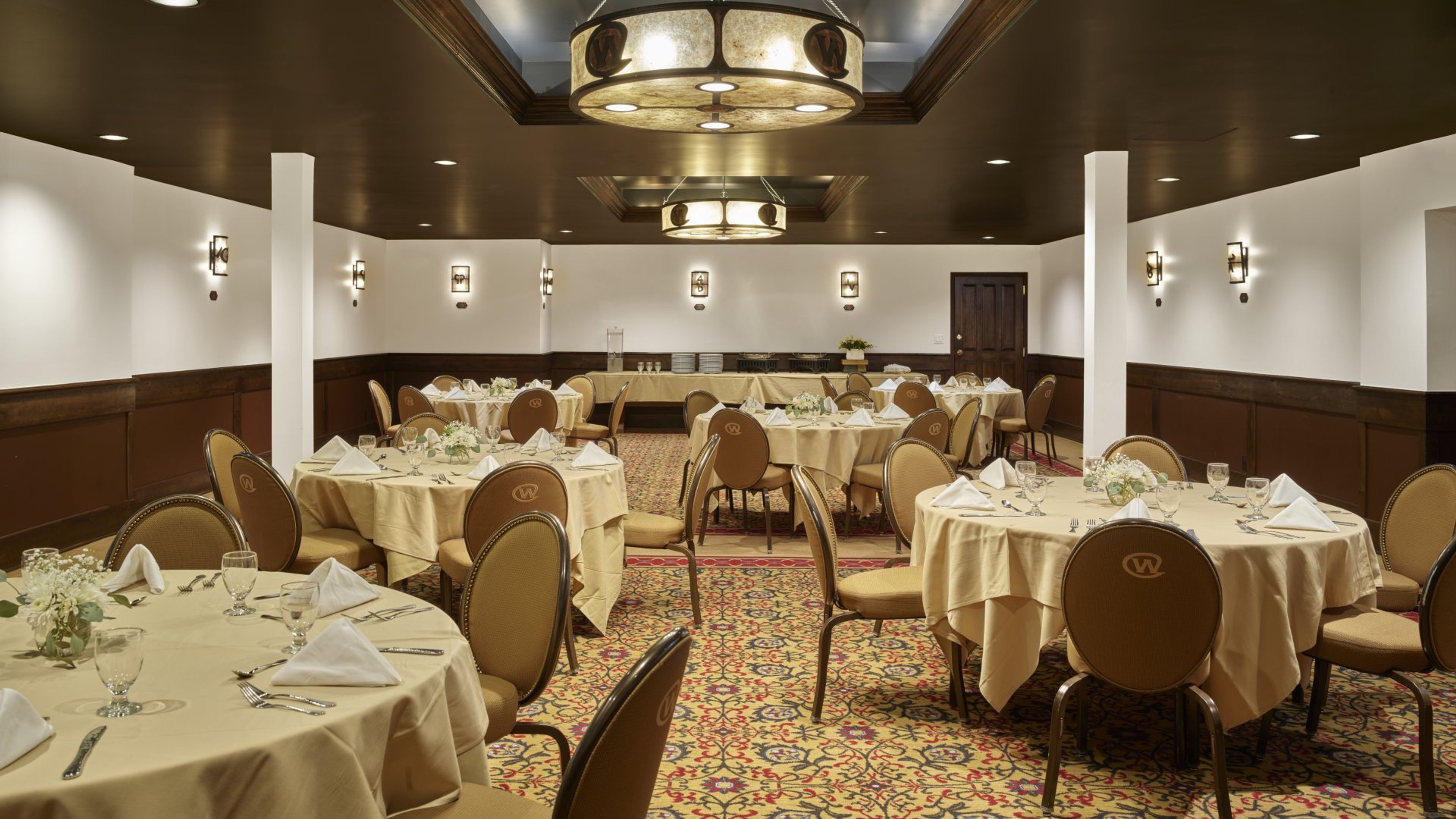 The Jackson Room, an event space at The Wort Hotel