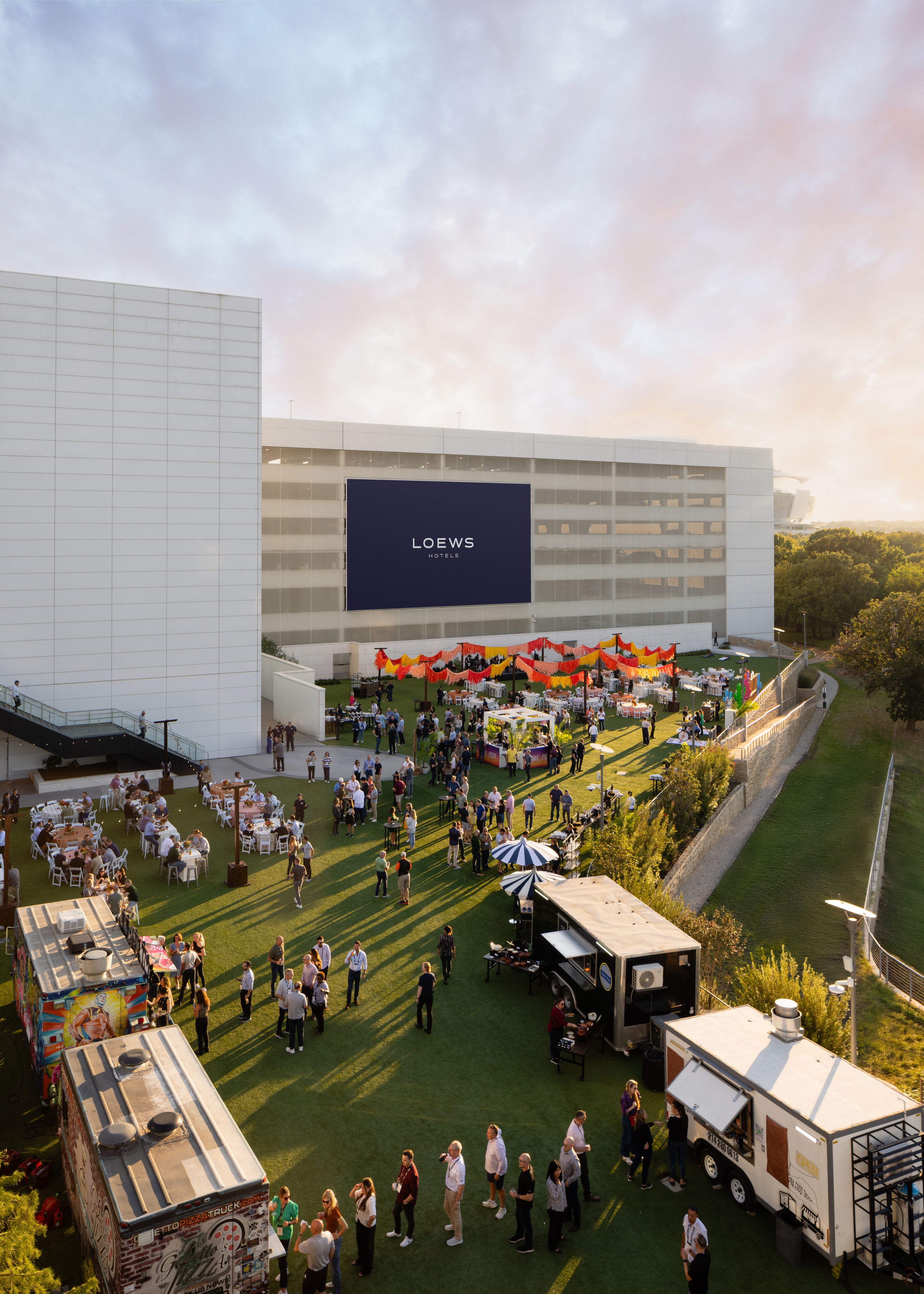 Front Row Event Lawn - Loews Arlington, an event space at Live! by Loews & Loews Arlington Hotel