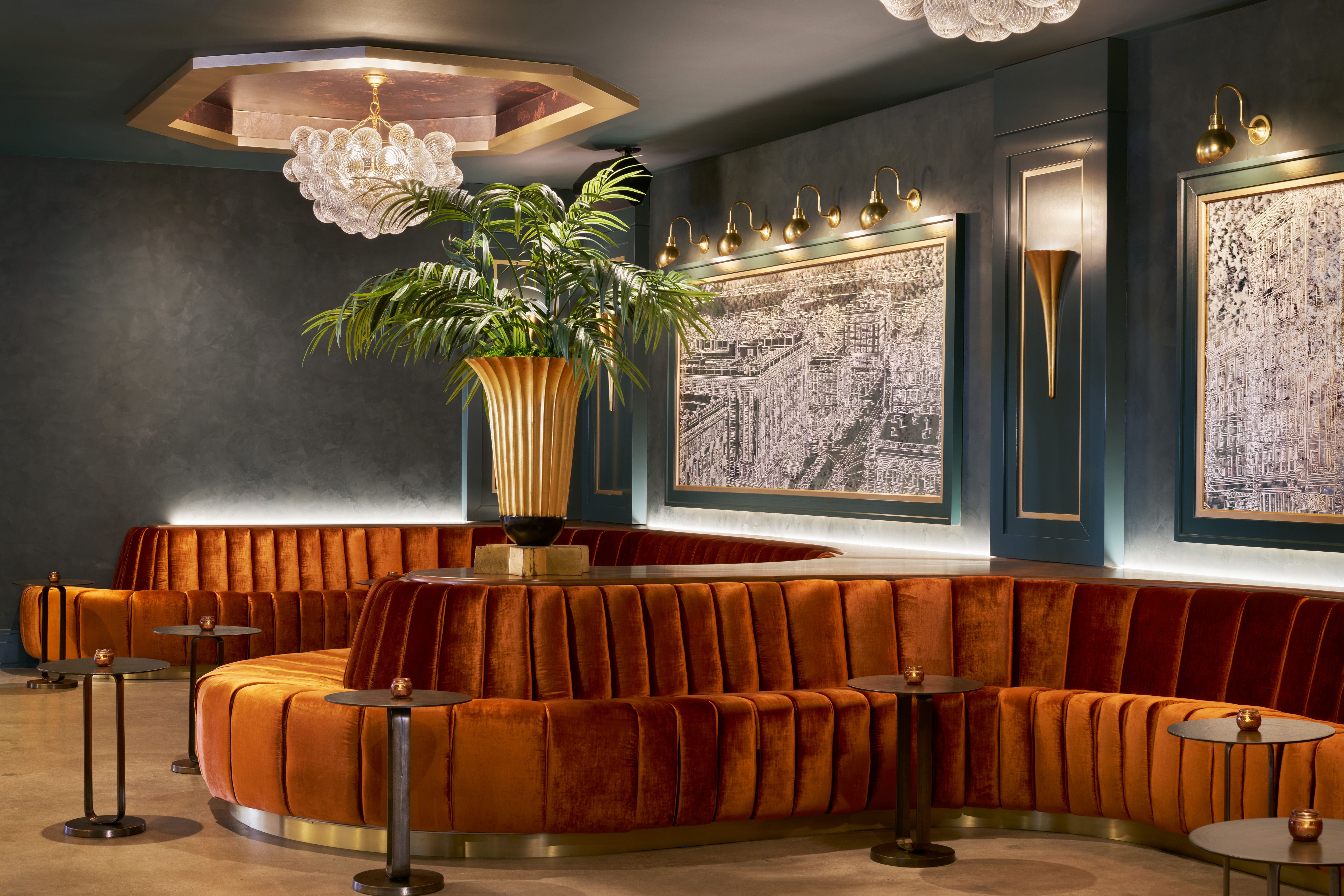 Velvet Lounge | Wedgewood Weddings at The Headquarters | PartySlate