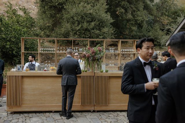 Featured photo from Sophisticated Ojai Wedding With Custom Bar and Mountain Views