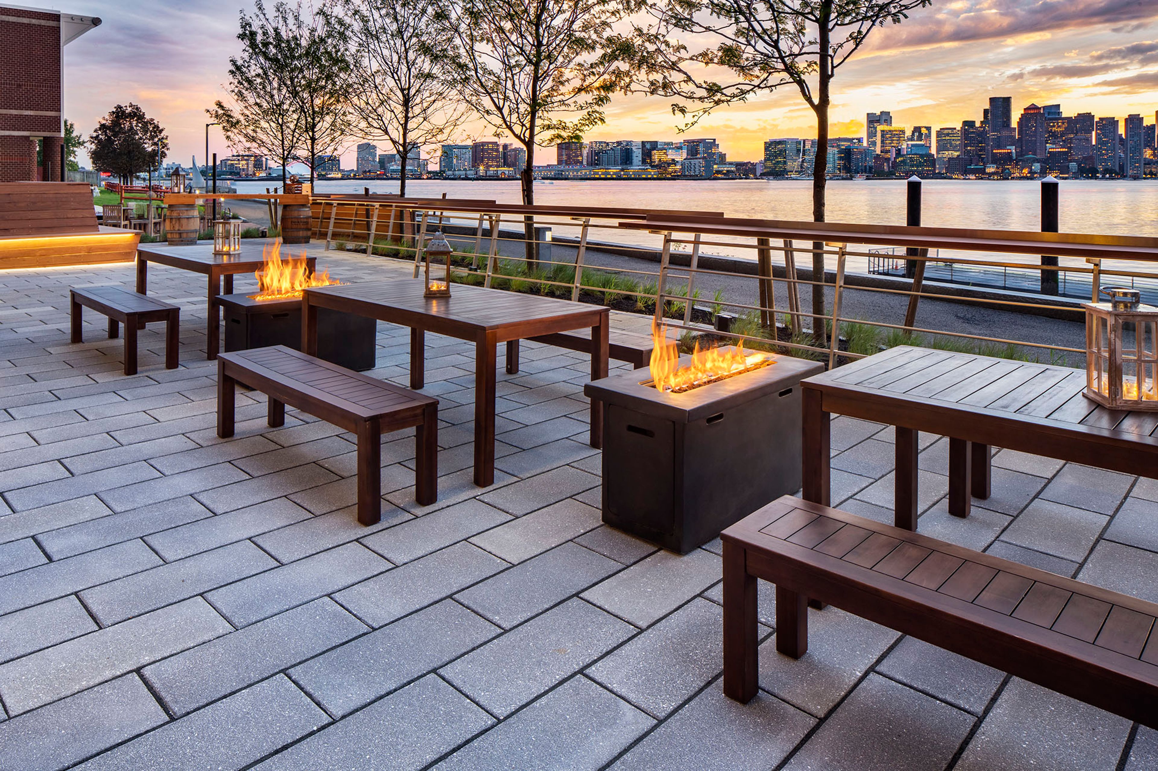 West Lawn Patio, an event space at Hyatt Regency Boston Harbor