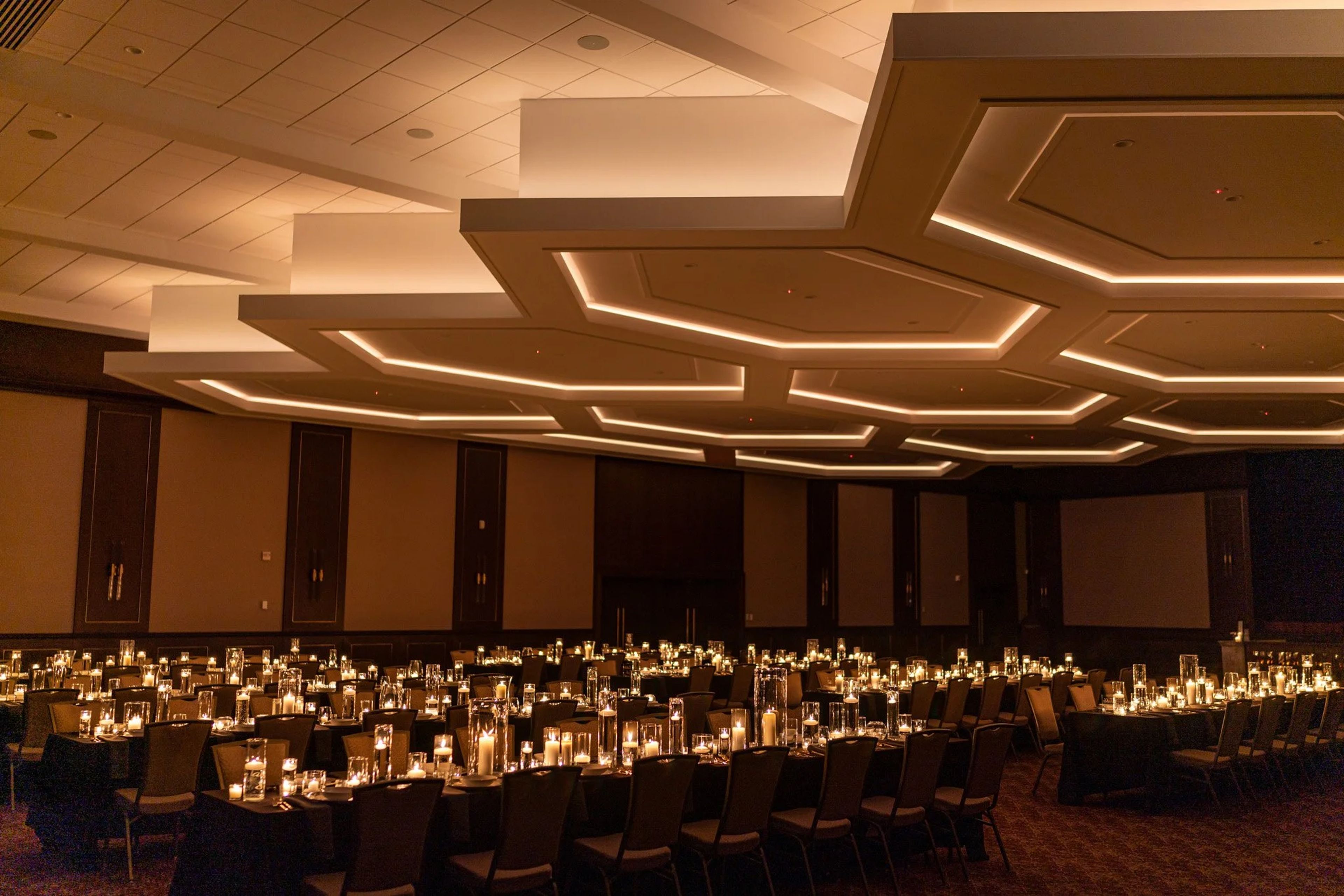 Grand Ballroom, an event space at St. John's Banquet & Conference Center