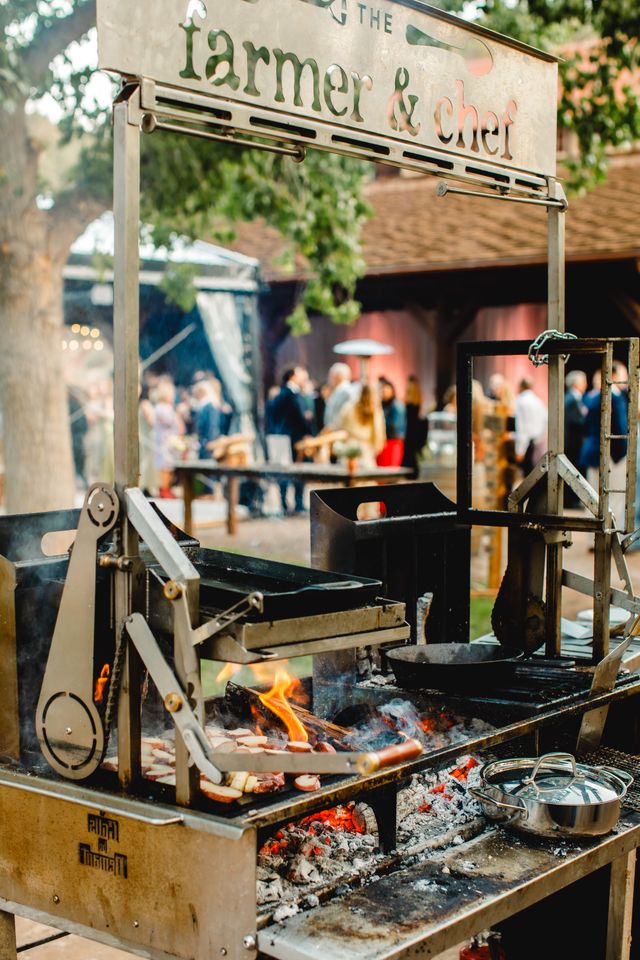 Featured photo from Elevated Wedding with Dinner Stations at Private Ranch