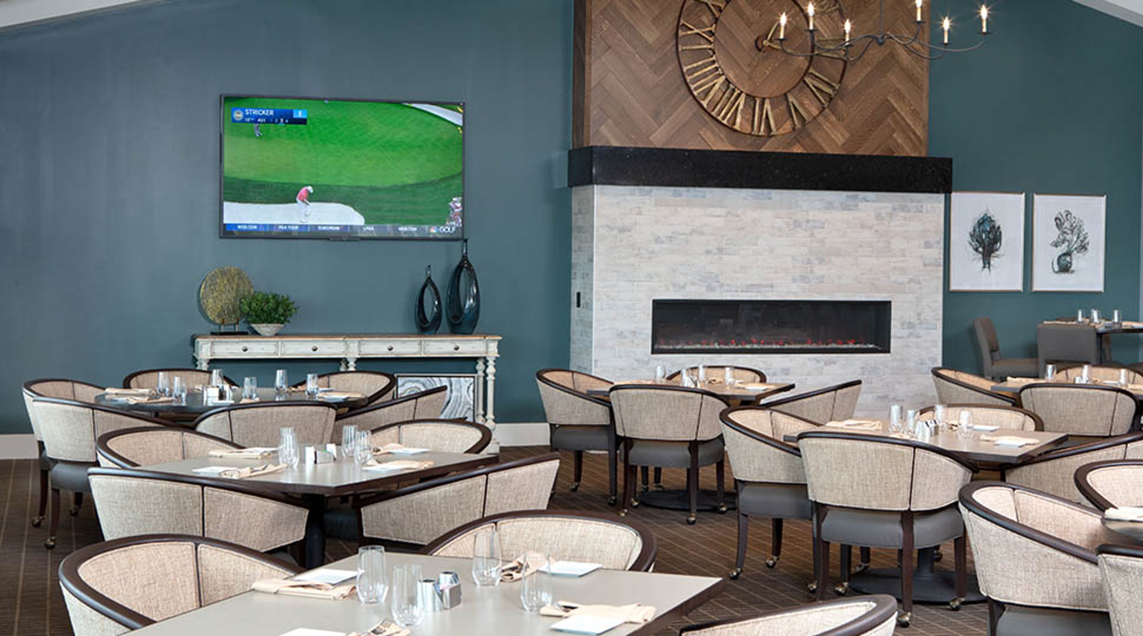 Highlands View Event Hall, an event space at TPC River Highlands