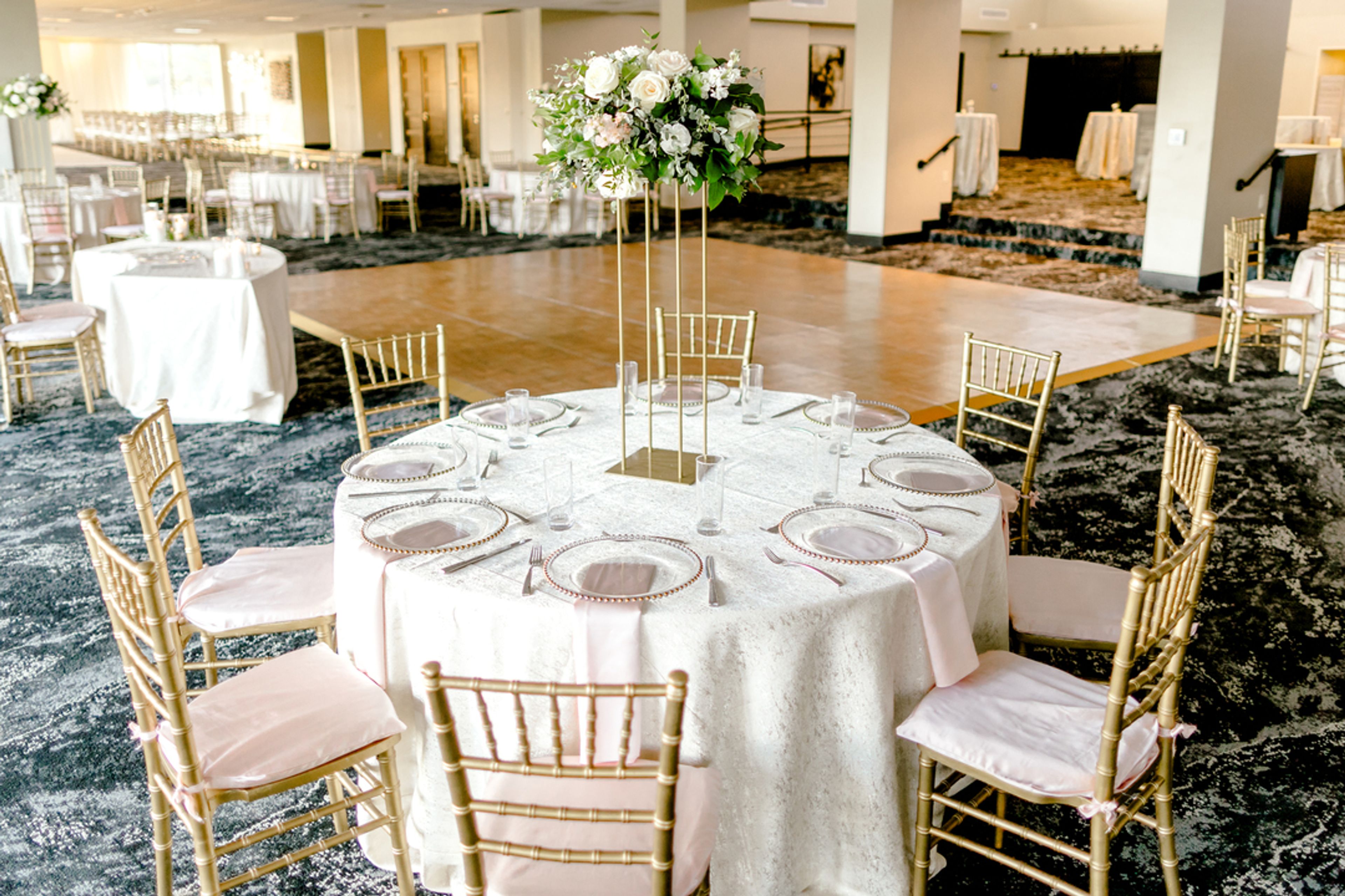 Lakeview Ballroom, an event space at The Clubs of Kingwood