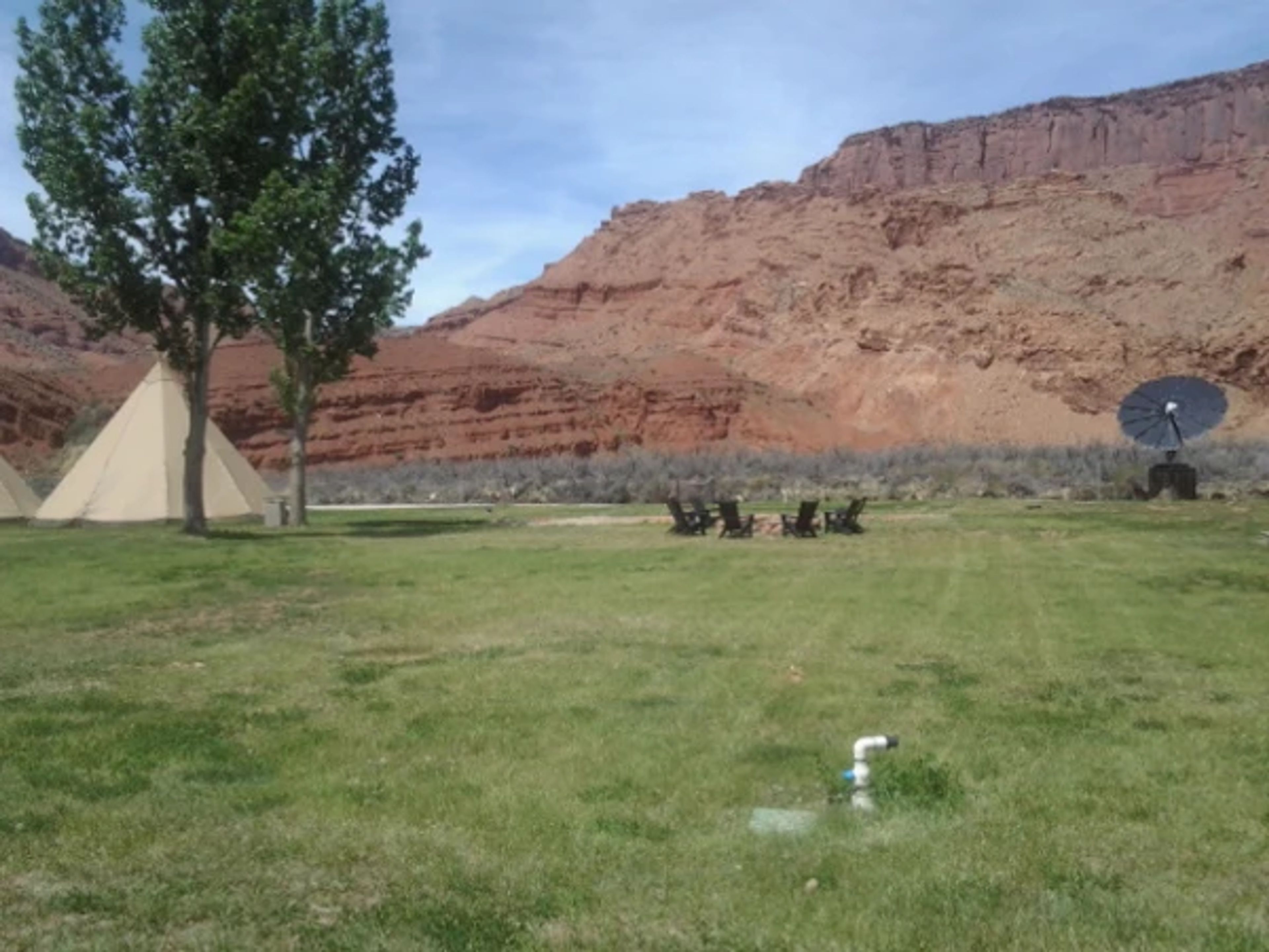 Events Lawn, an event space at Sorrel River Ranch Resort & Spa