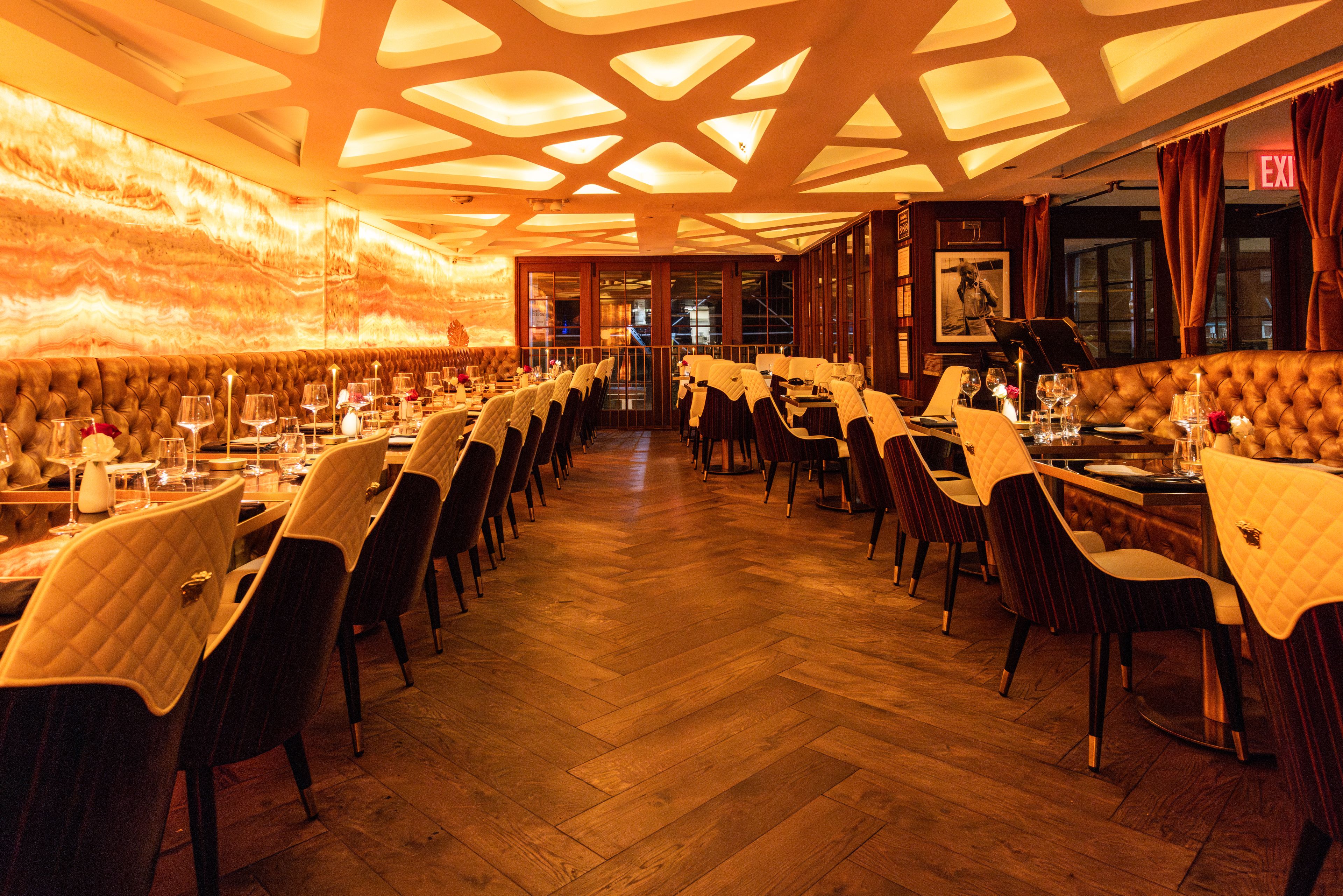 Main dining room, an event space at Zoi Mediterranean Nomad