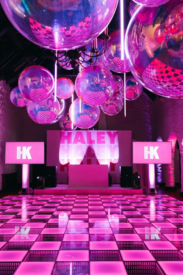 Featured photo from Experience this Iridiscent Bat Mitzvah at Westwood Country Club with Fashion-Inspired Decor and Custom Touches