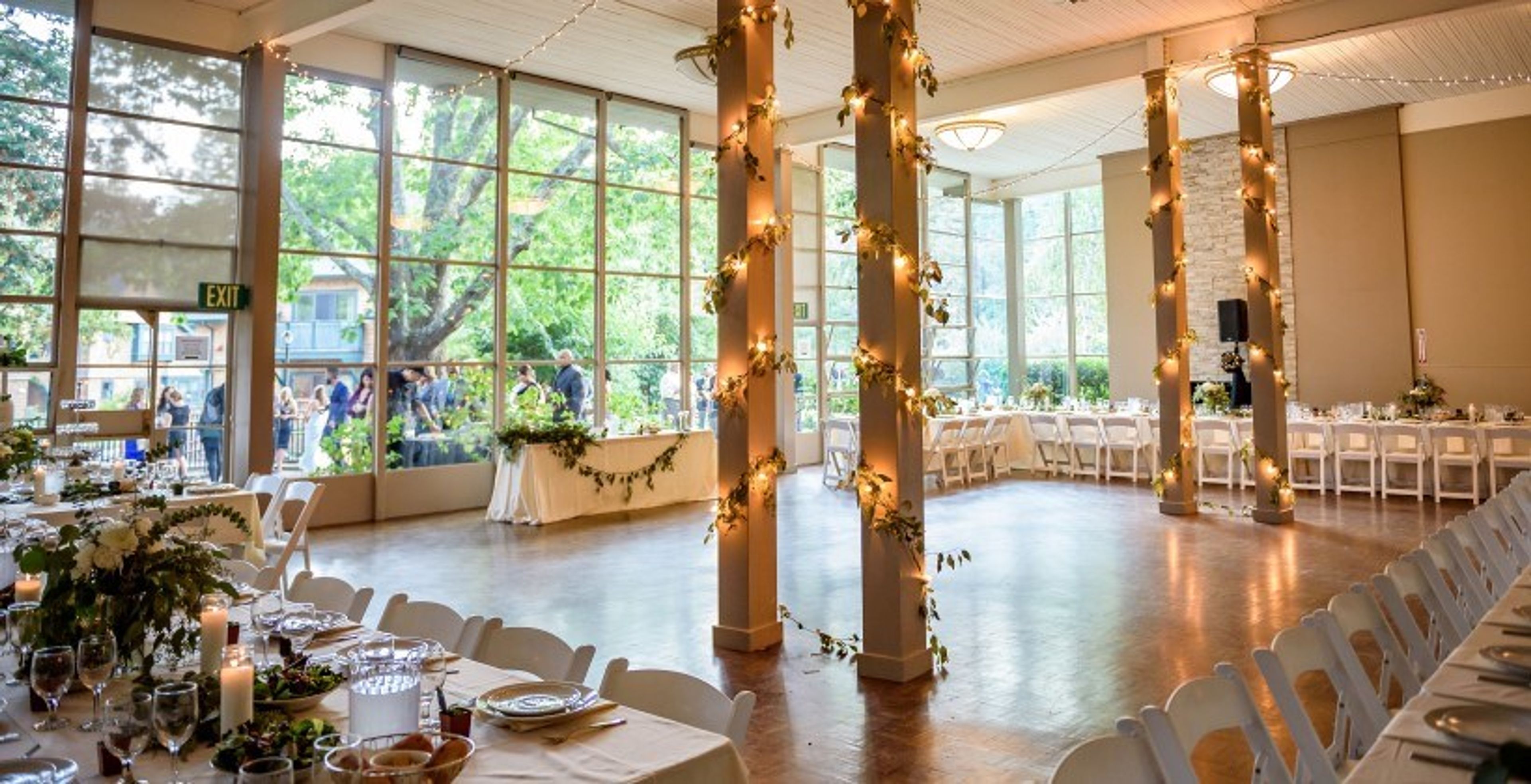 Alexander Hall, an event space at San Francisco Theological Seminary