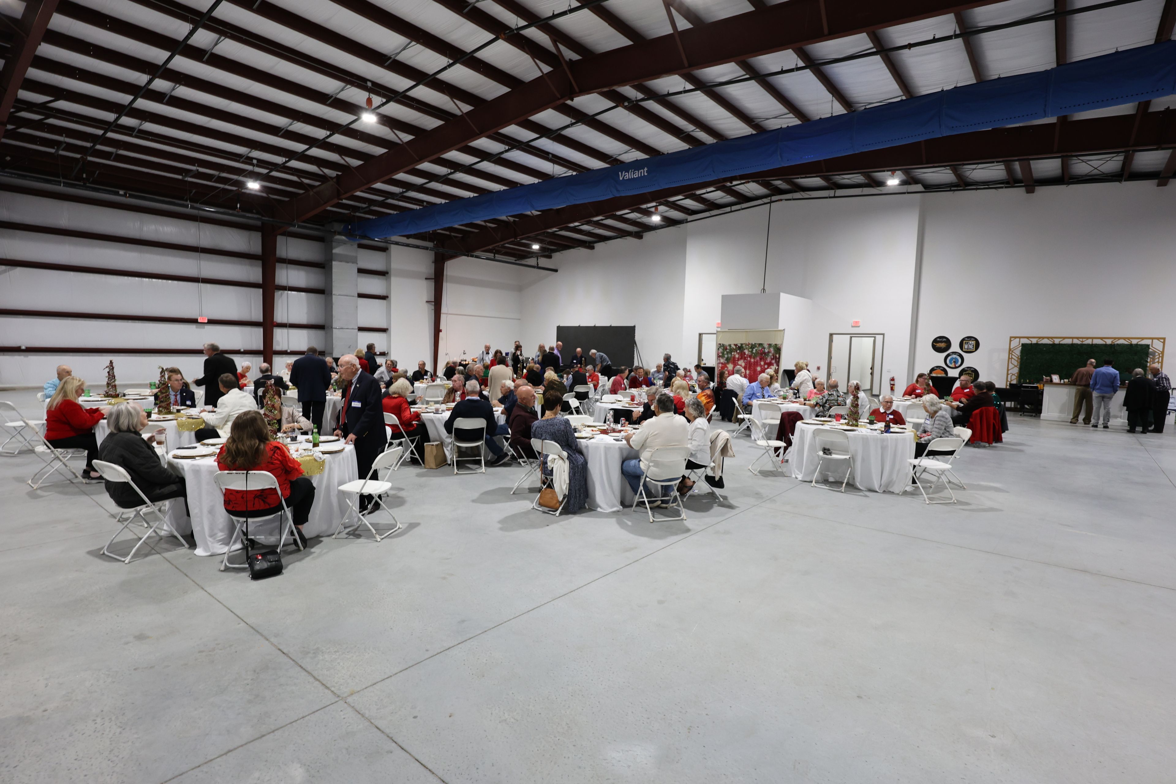 Event Hangar, an event space at Valiant Air Command Warbird Museum