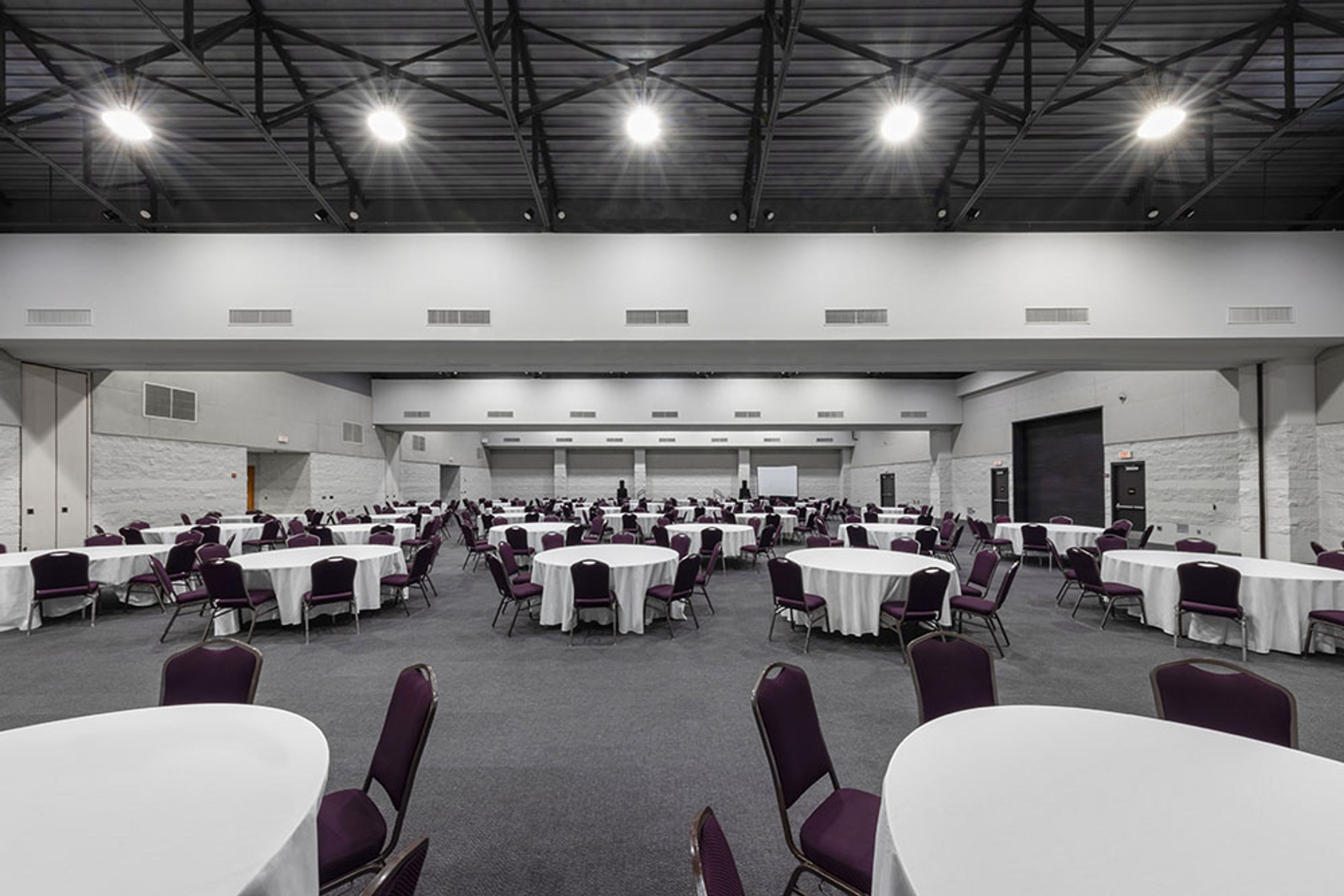 Grand Hall, an event space at Rainwater Conference Center