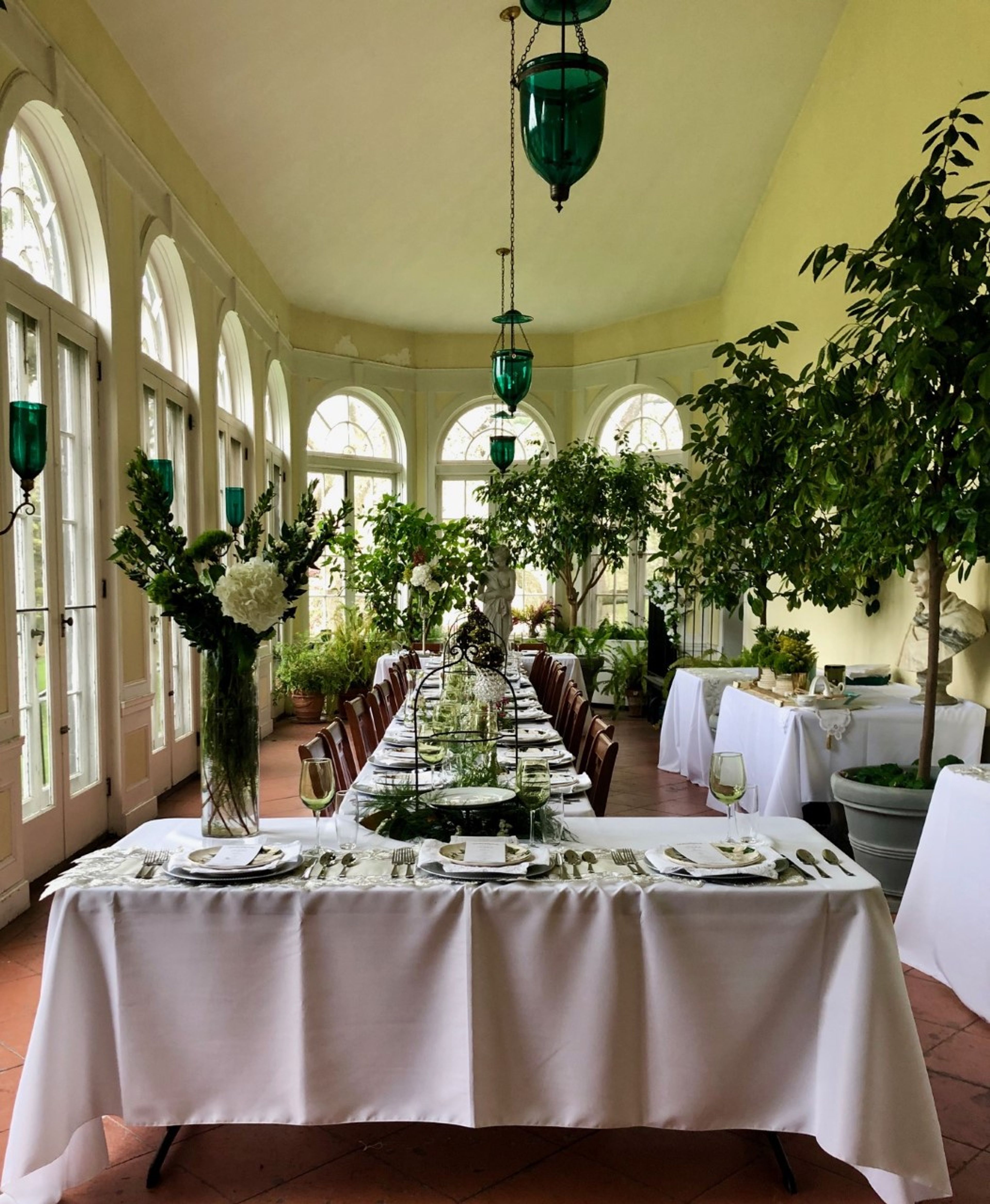 Conservatory, an event space at Bartow-Pell Mansion Museum