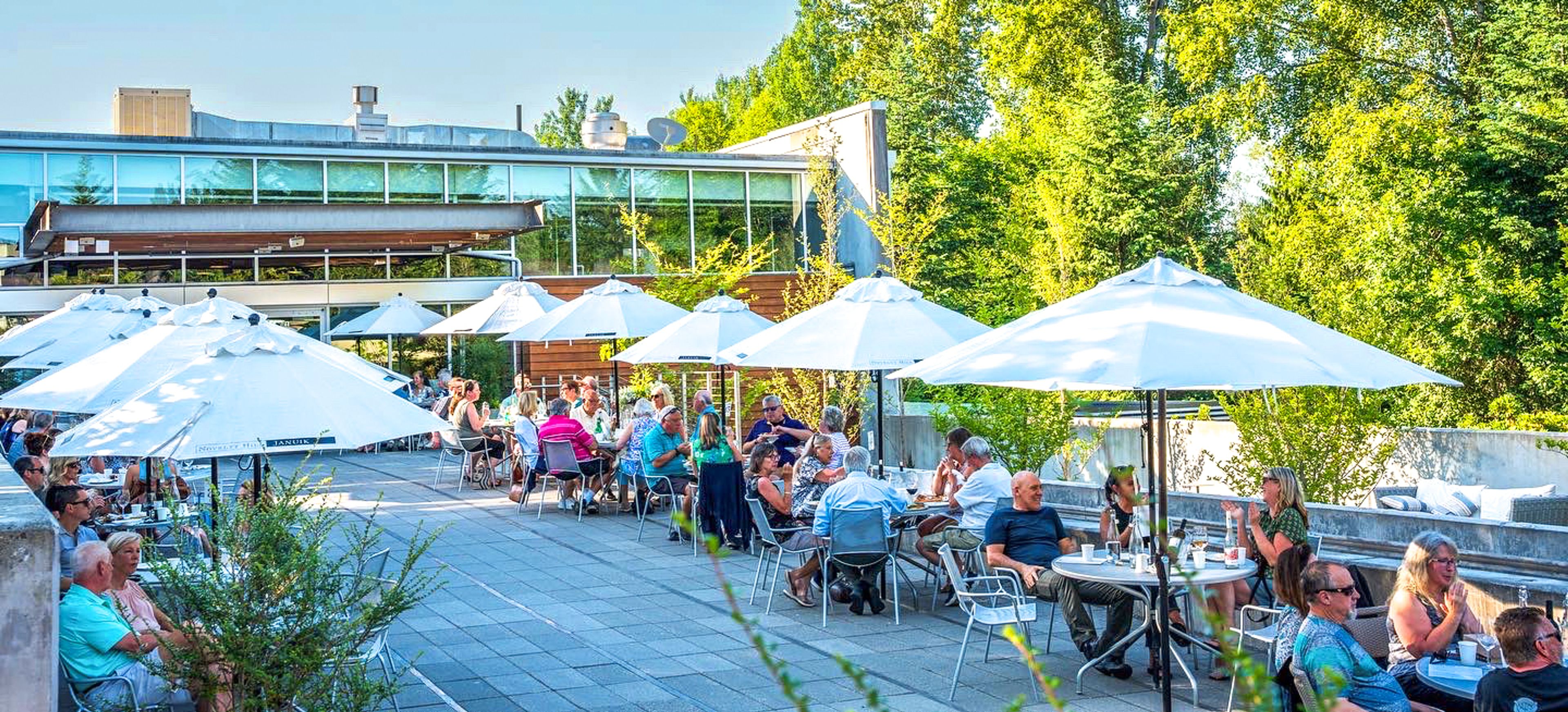 Upper Gardens, an event space at Novelty Hill - Januik Winery