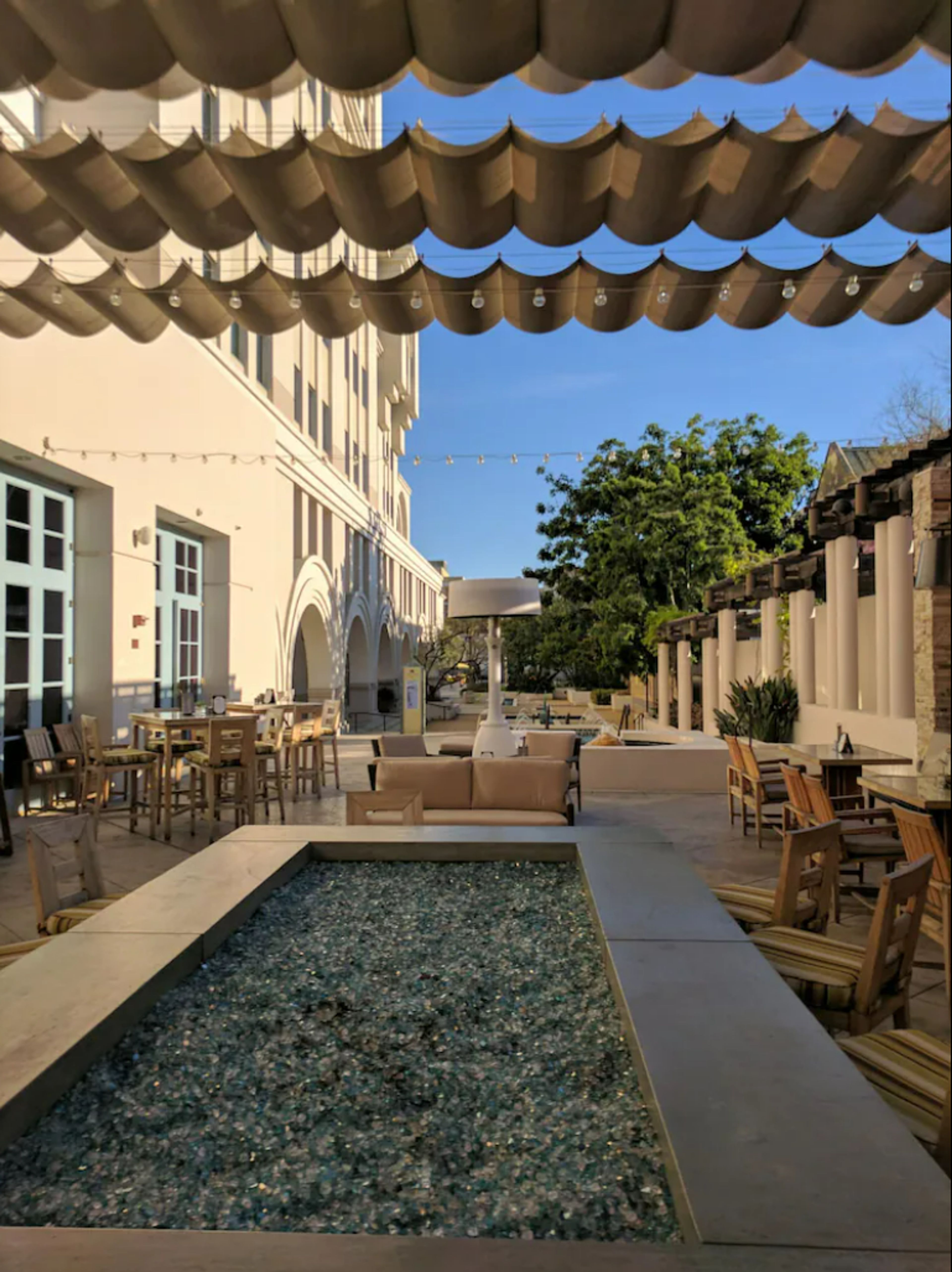 Westin Pasadena Courtyard, an event space at Westin Pasadena