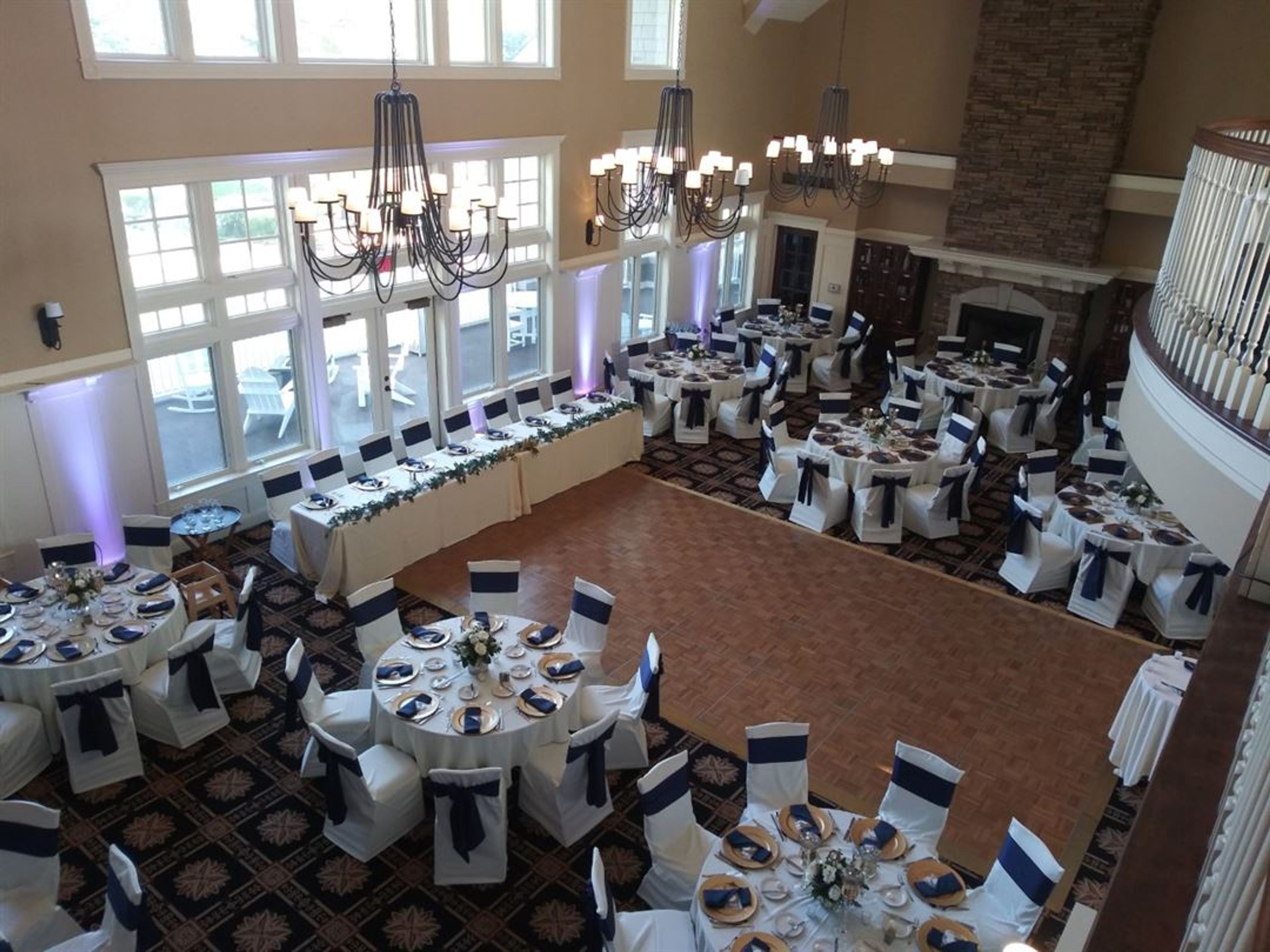 The Clubhouse, an event space at Oakhurst Golf and Country Club