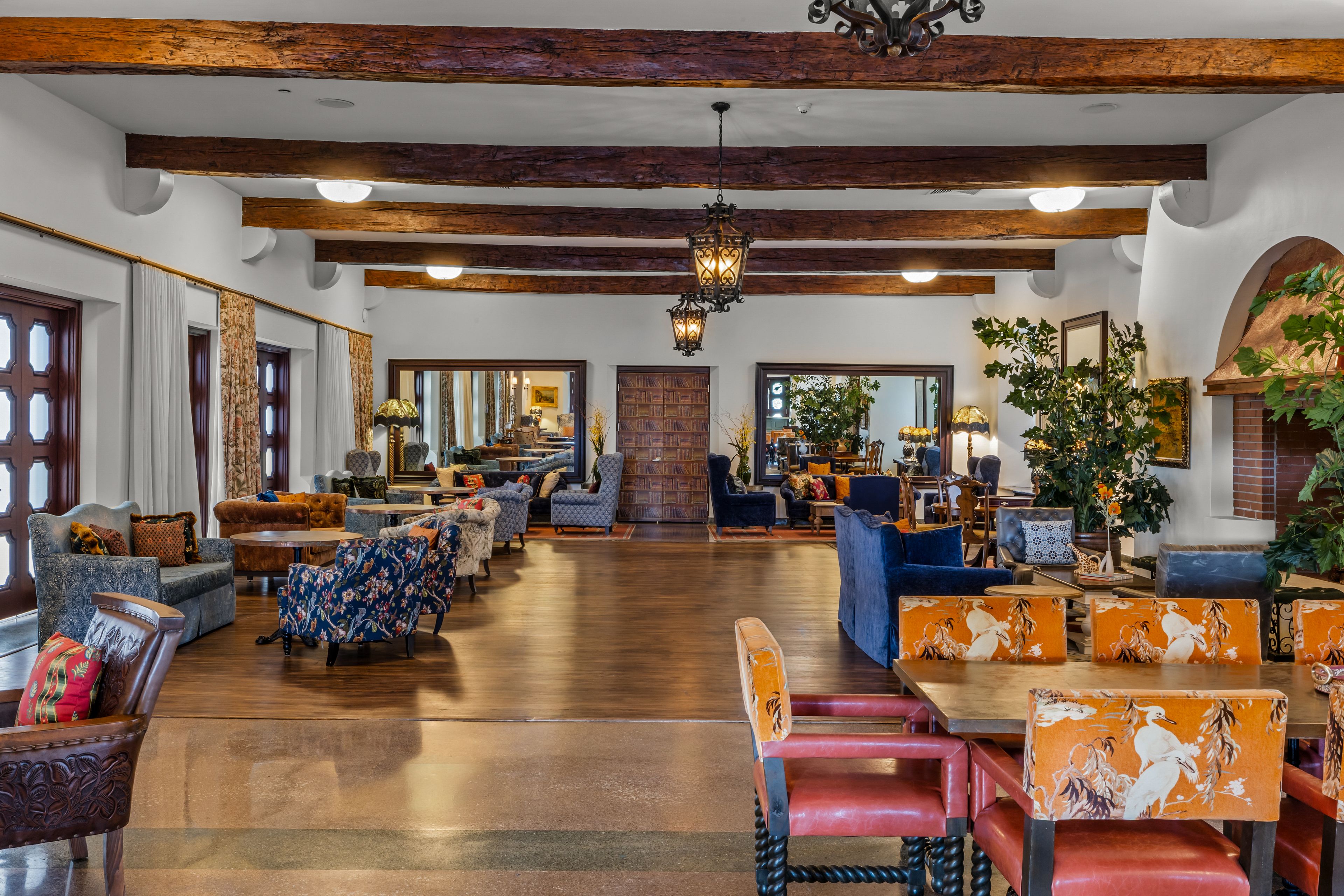 Historic Ballroom, an event space at The Bath Club