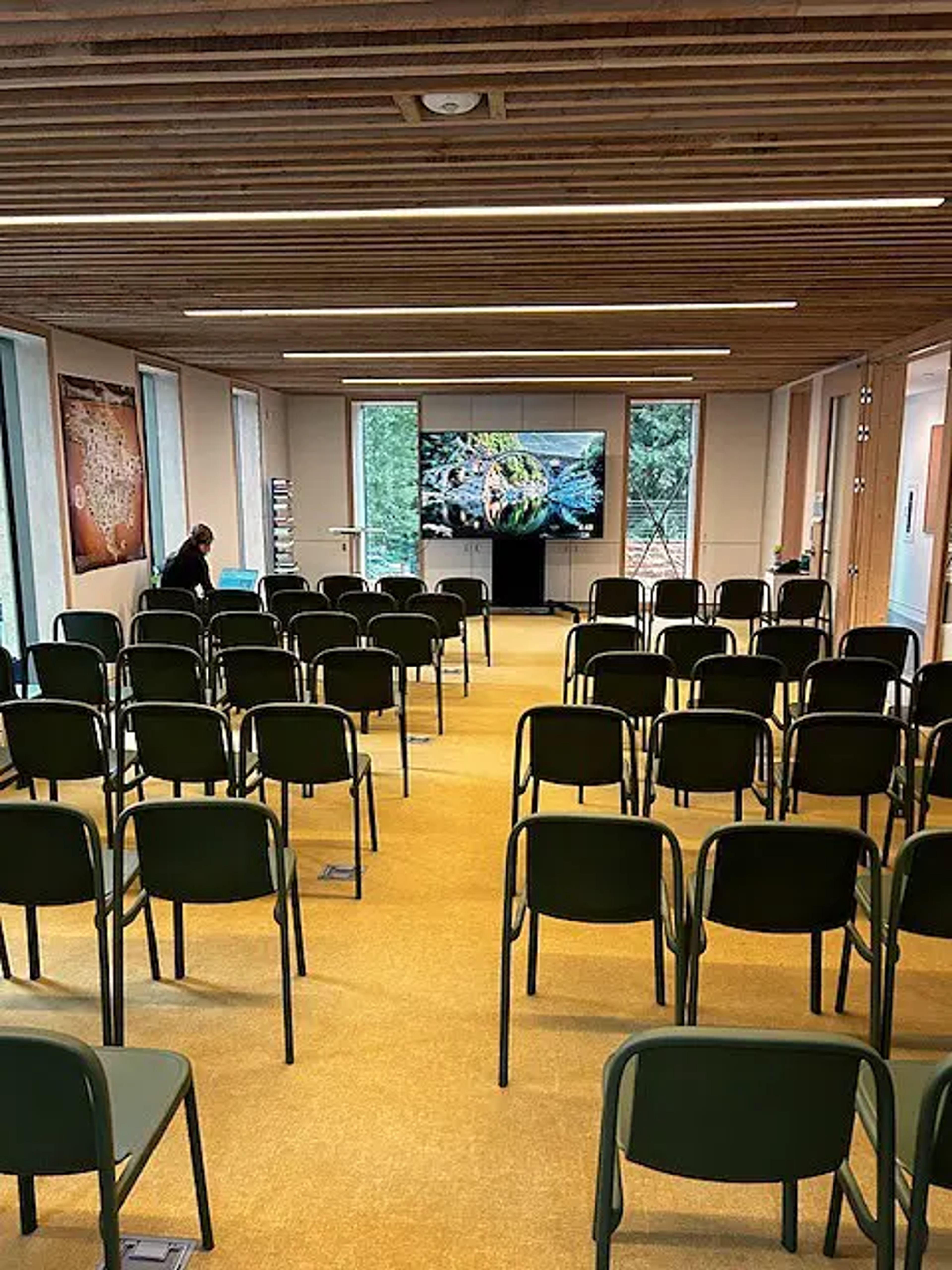 Classroom, an event space at Jackson Hole History Museum