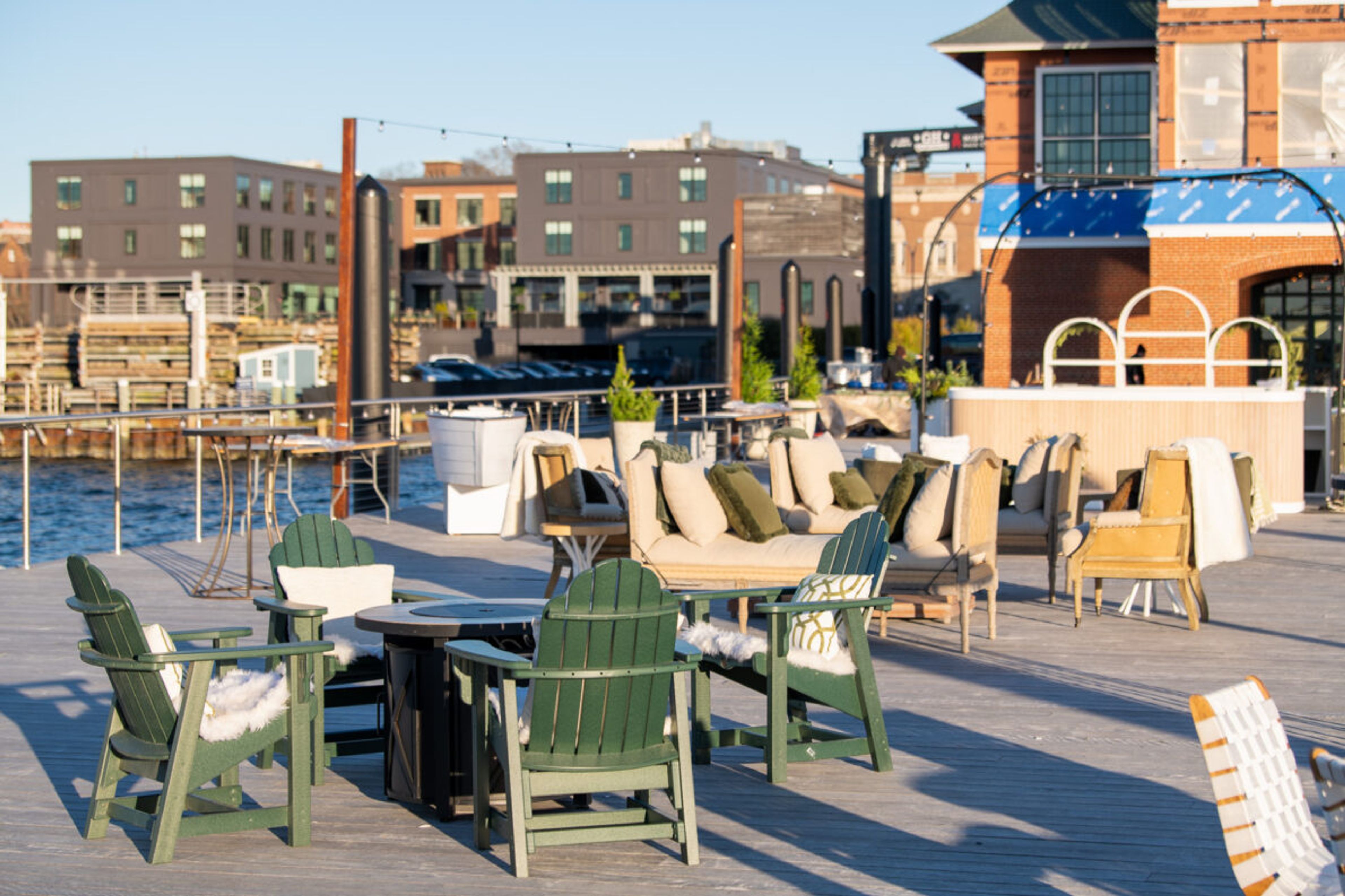 Harborfront Terrace, an event space at Midtown Race Club