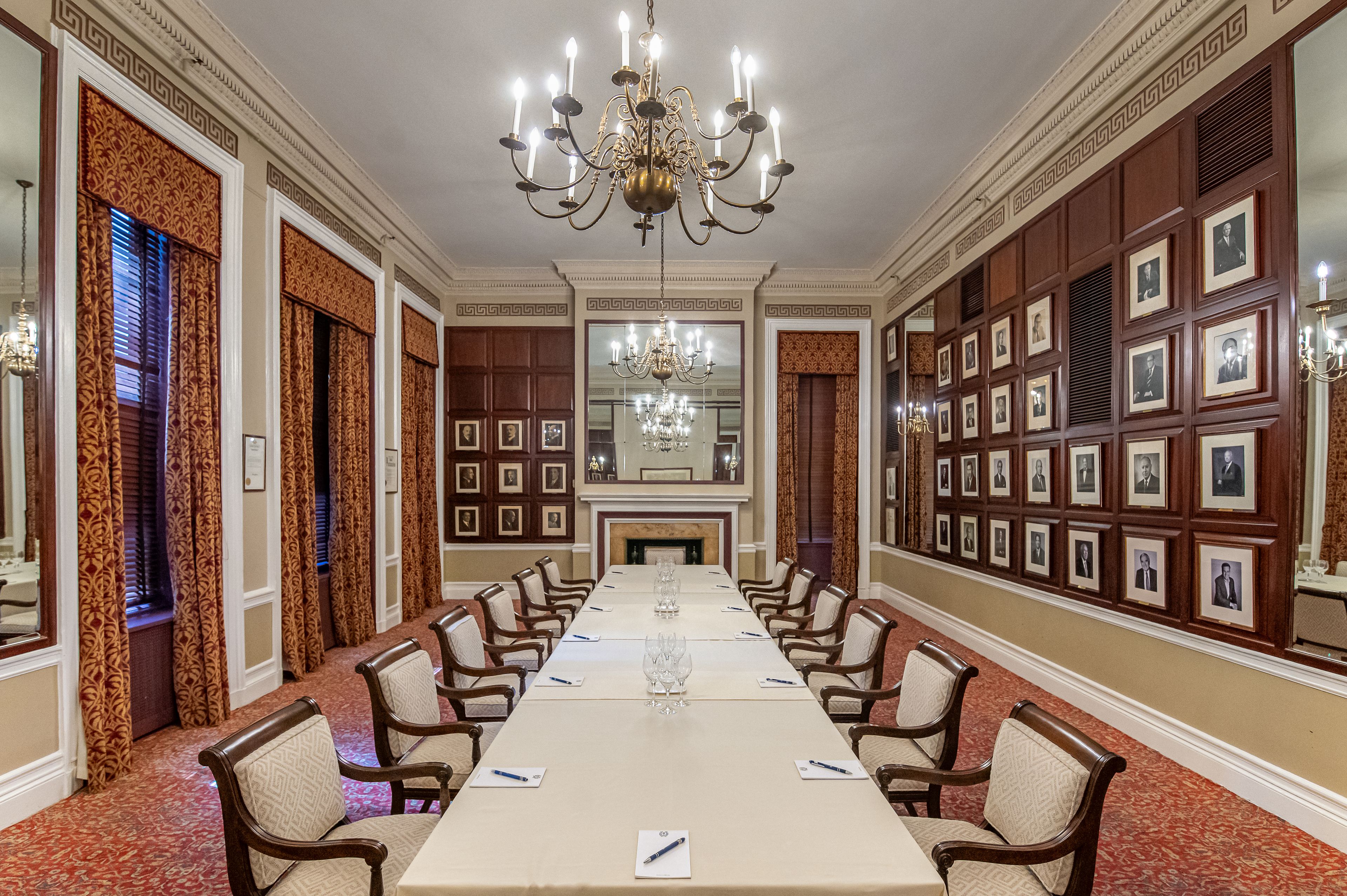 Board Room, an event space at The Harmonie Club