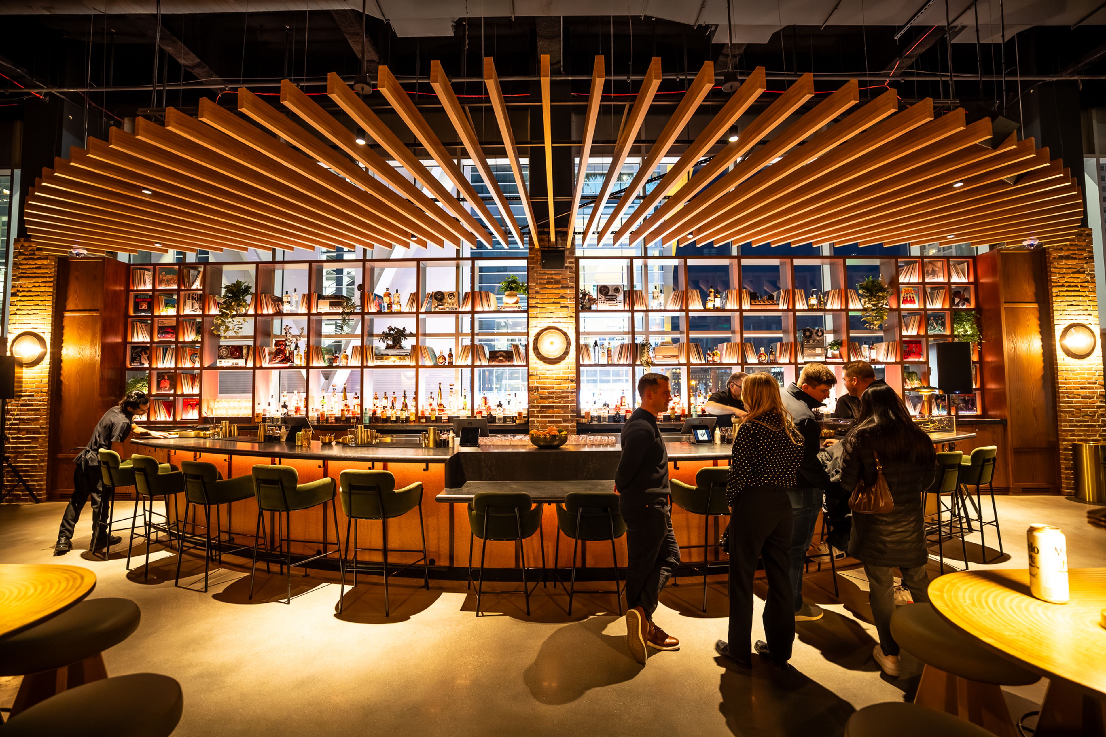 Vinyl Room, an event space at Landmark Credit Union Live