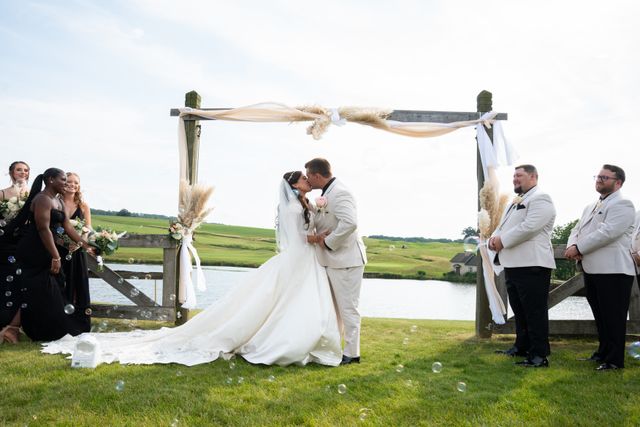 Featured photo from From Open-Air Vows to a Lively Indoor Reception at The Olde Homestead